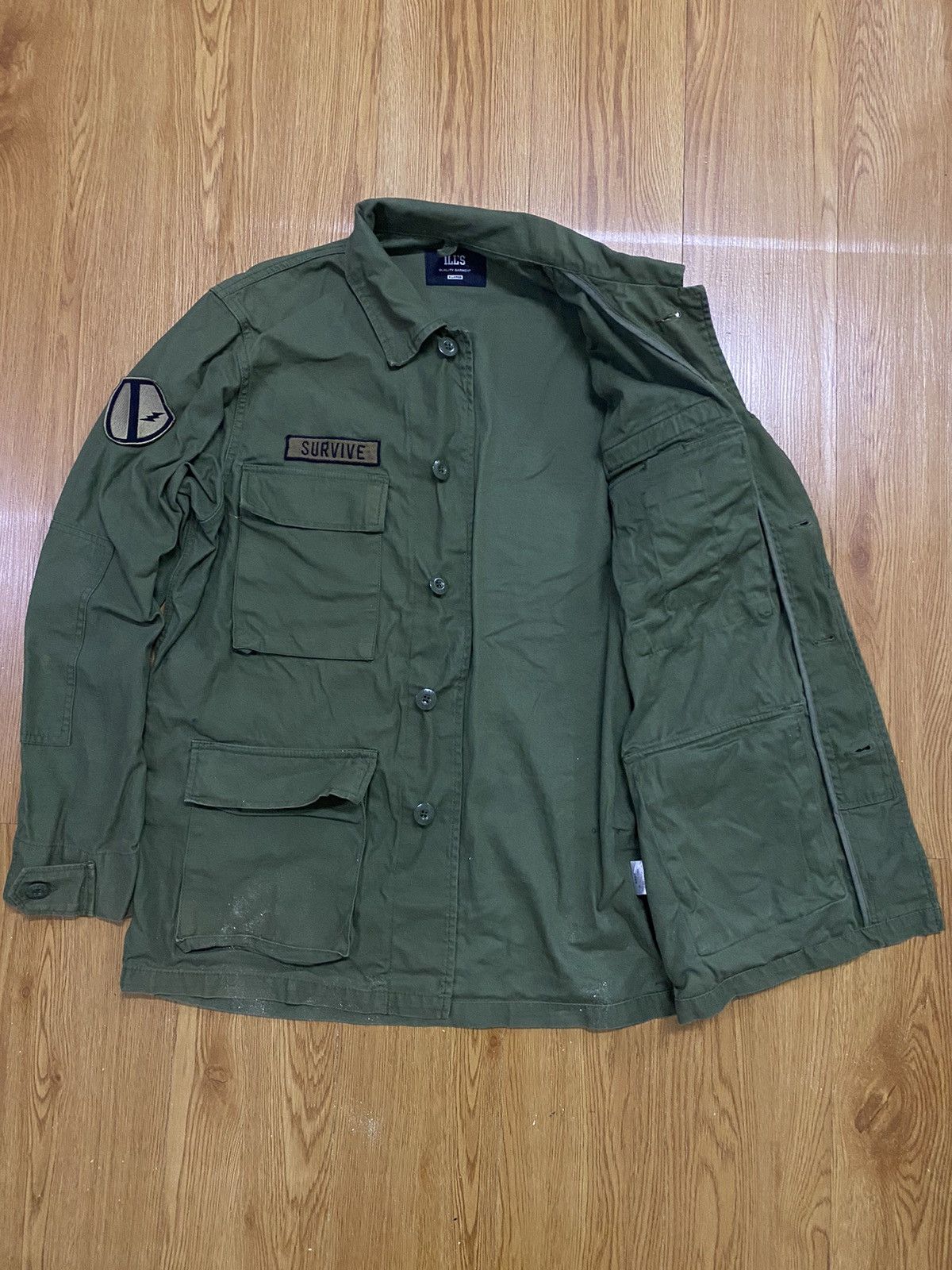 Japanese Brand ILL’S Standard Ranger Patches Military Jacket Size US XL / EU 56 / 4 - 2 Thumbnail