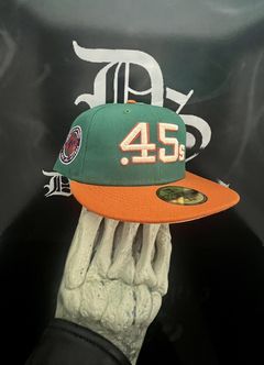 Hat Club Orange Crush Astros Colt 45s Patch 7 3/8 New Era 59FIFTY Hat