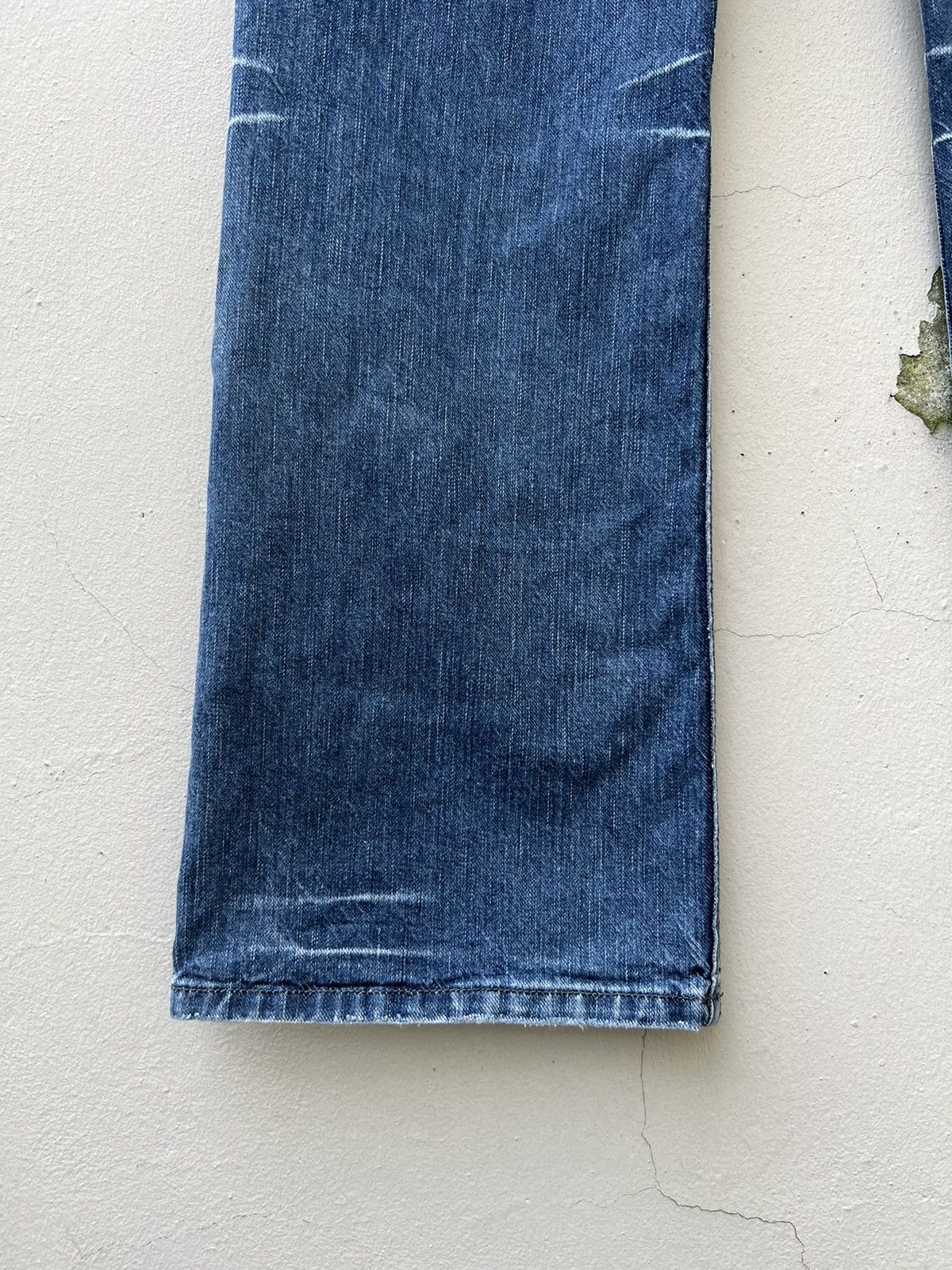 Armani Exchange Vintage 90s Armani Exchange Fade Blue Denim Bootcut Jeans Size US 29 - 19 Thumbnail