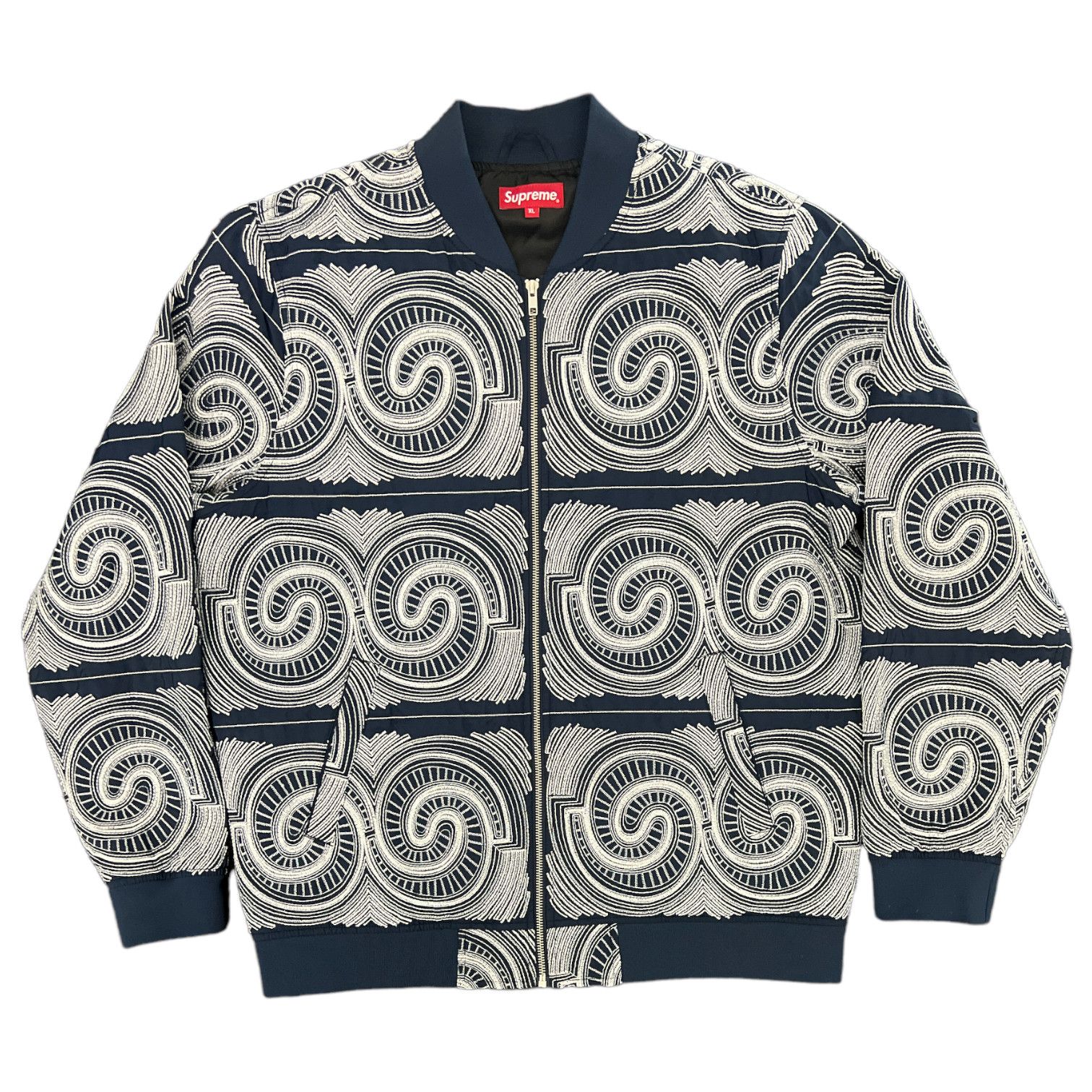 SUPREME (シュプリーム) 14SS Uptown Jacket 総柄 ジップ