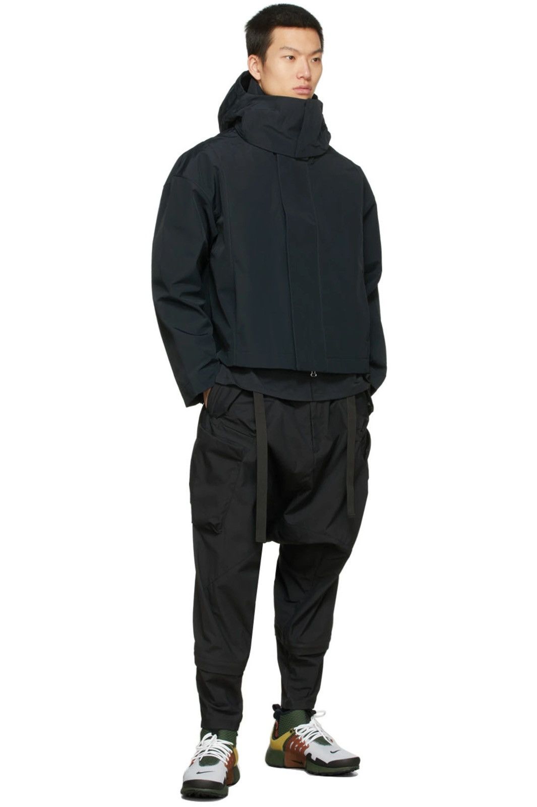 MMW × Nike Nike x MMW Matthew Williams Alyx Black Crop Jacket Size US L / EU 52-54 / 3 - 11 Thumbnail