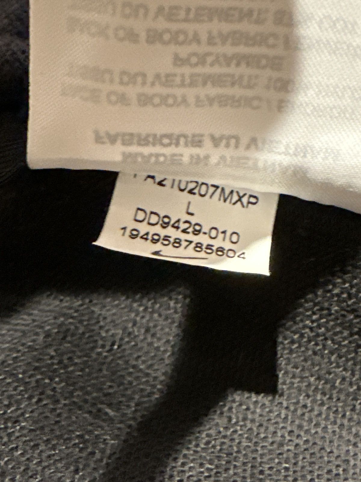 MMW × Nike Nike x MMW Matthew Williams Alyx Black Crop Jacket Size US L / EU 52-54 / 3 - 5 Thumbnail