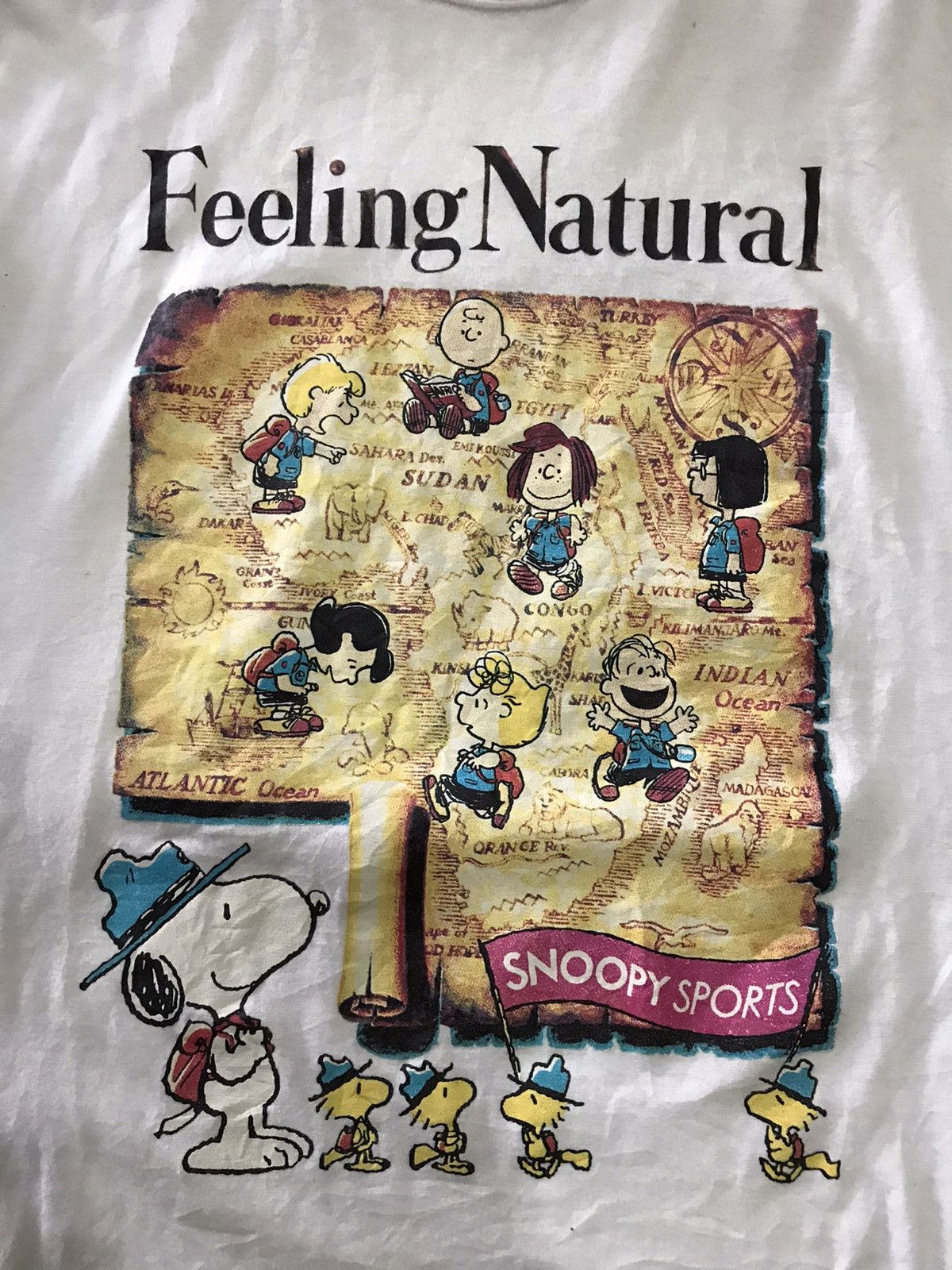 Vintage Vintage Snoopy Sports Tee Anima Sega astroboy naruto Size US L / EU 52-54 / 3 - 2 Thumbnail
