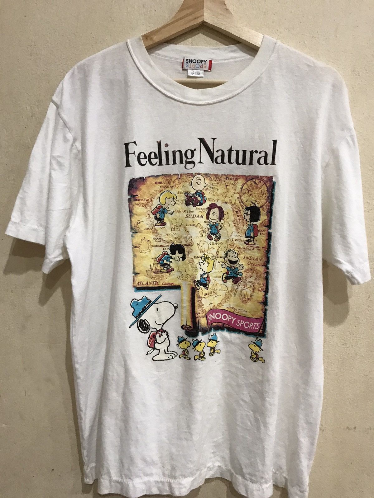 Vintage Vintage Snoopy Sports Tee Anima Sega astroboy naruto Size US L / EU 52-54 / 3 - 1 Thumbnail