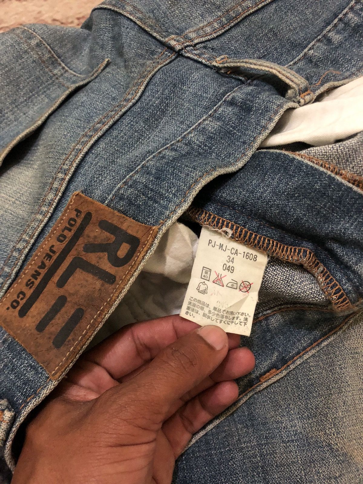Ralph Lauren Vintage Ralph Lauren Denim pants Size US 35 - 6 Thumbnail