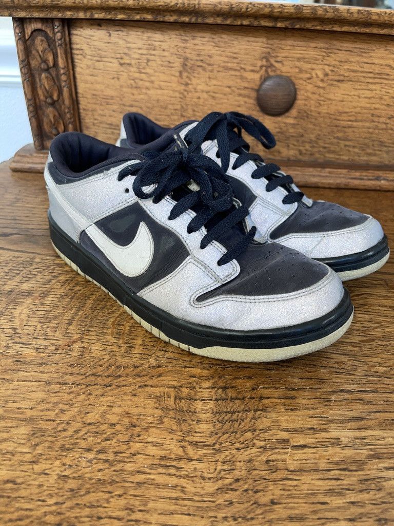 Nike Nike Dunks reflective obsidians 2003 | Grailed