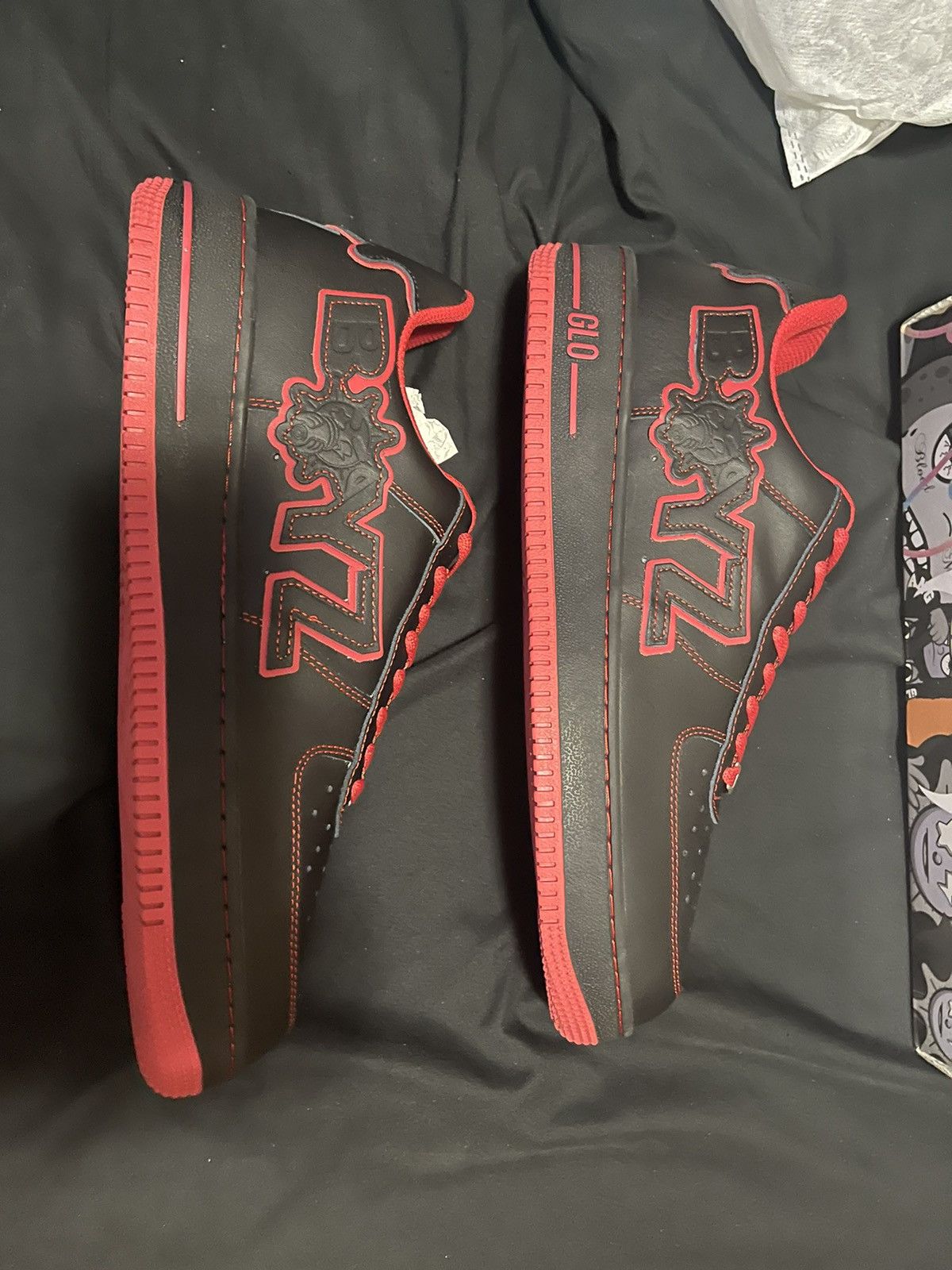 glo gang air force 1s