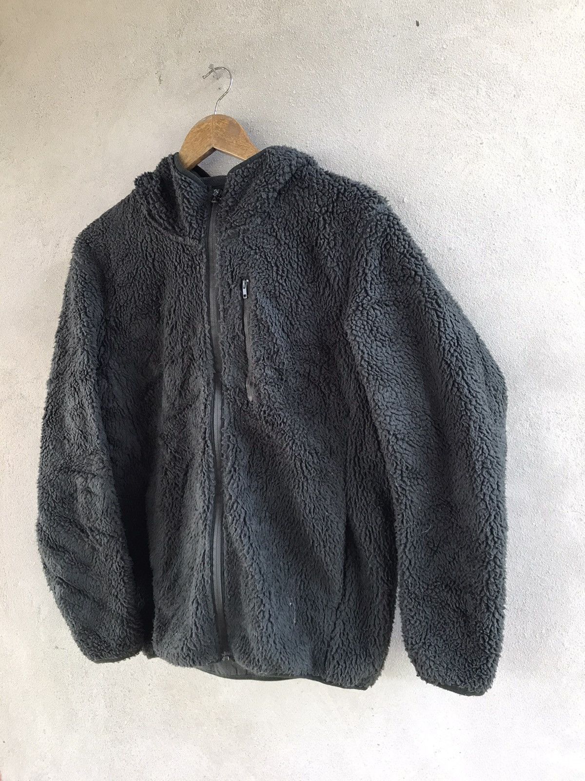 Designer × Uniqlo UNIQLO FUR FLEECE JACKET HOODIE Size US M / EU 48-50 / 2 - 4 Thumbnail