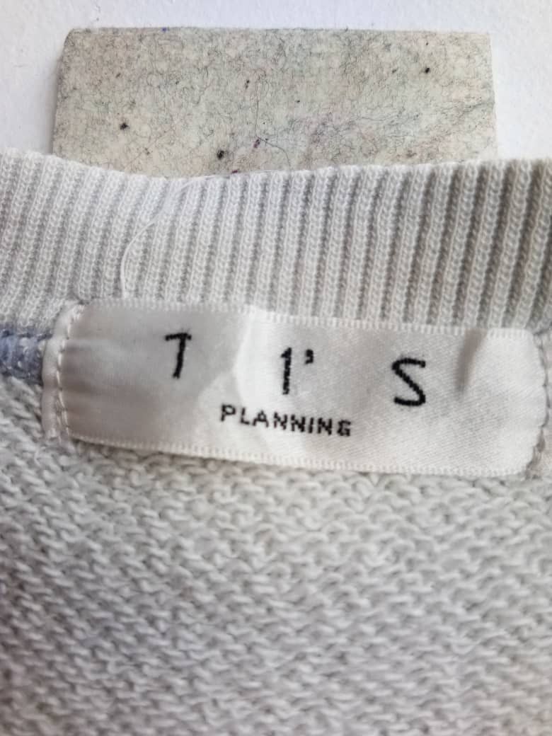 Designer Vintage T1's Planning Big Logo Sweatshirt Size US XL / EU 56 / 4 - 6 Thumbnail