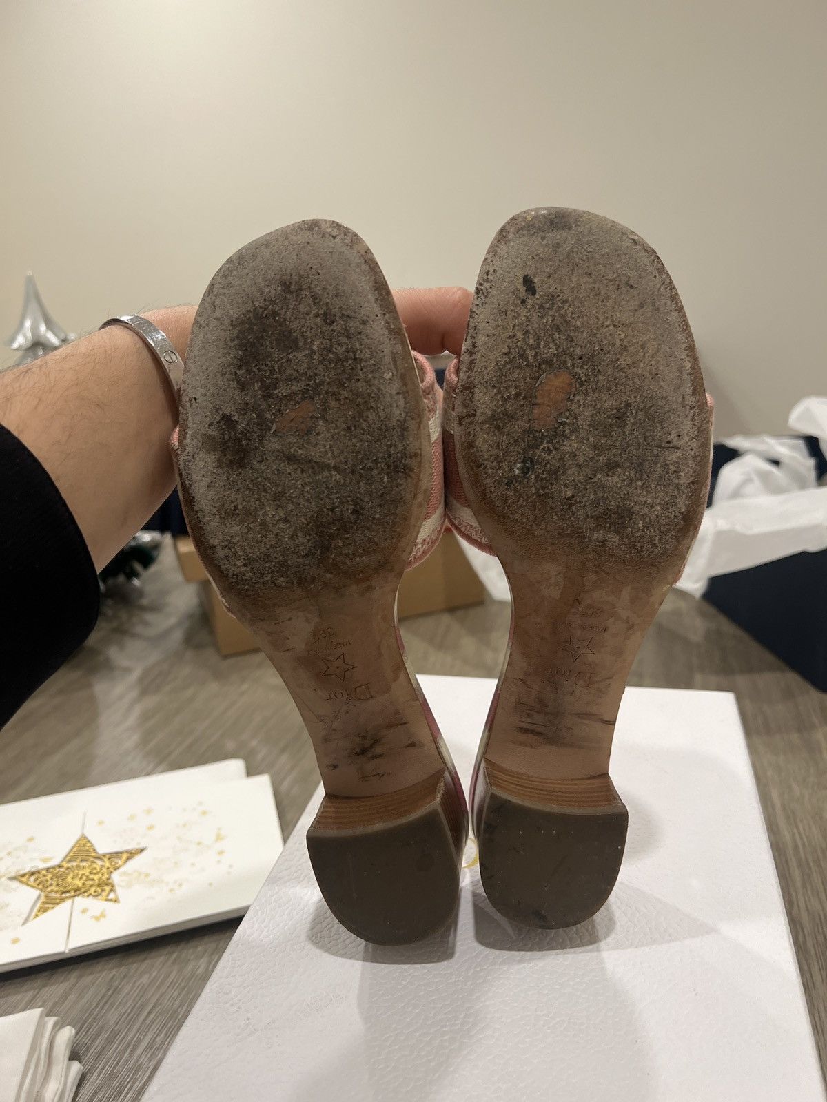 Christian Dior short heels