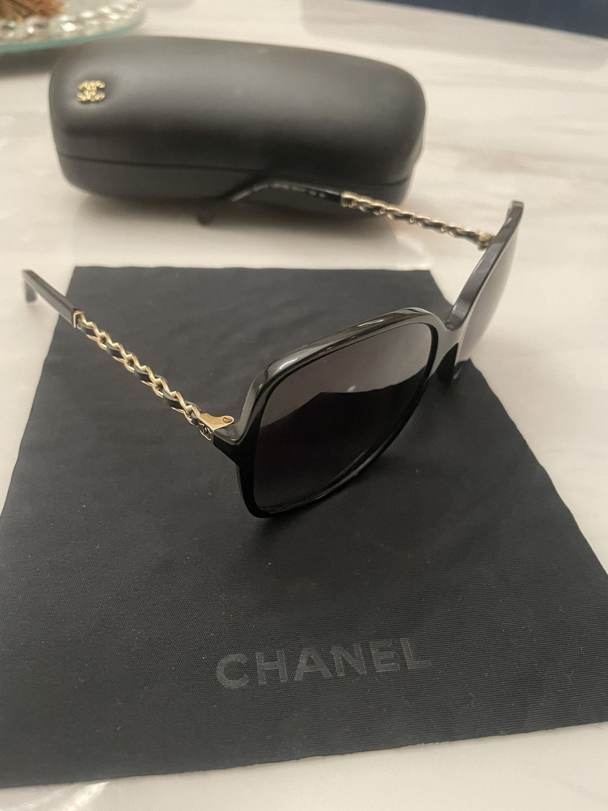 Chanel Chanel rope sunglasses | Grailed