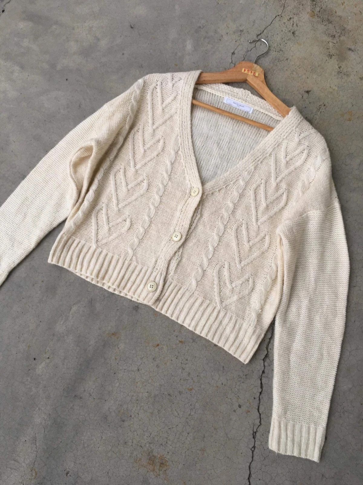 💥CropTop Cardigan MOUTH VALLEY Pullover/Memeri Knitt Design