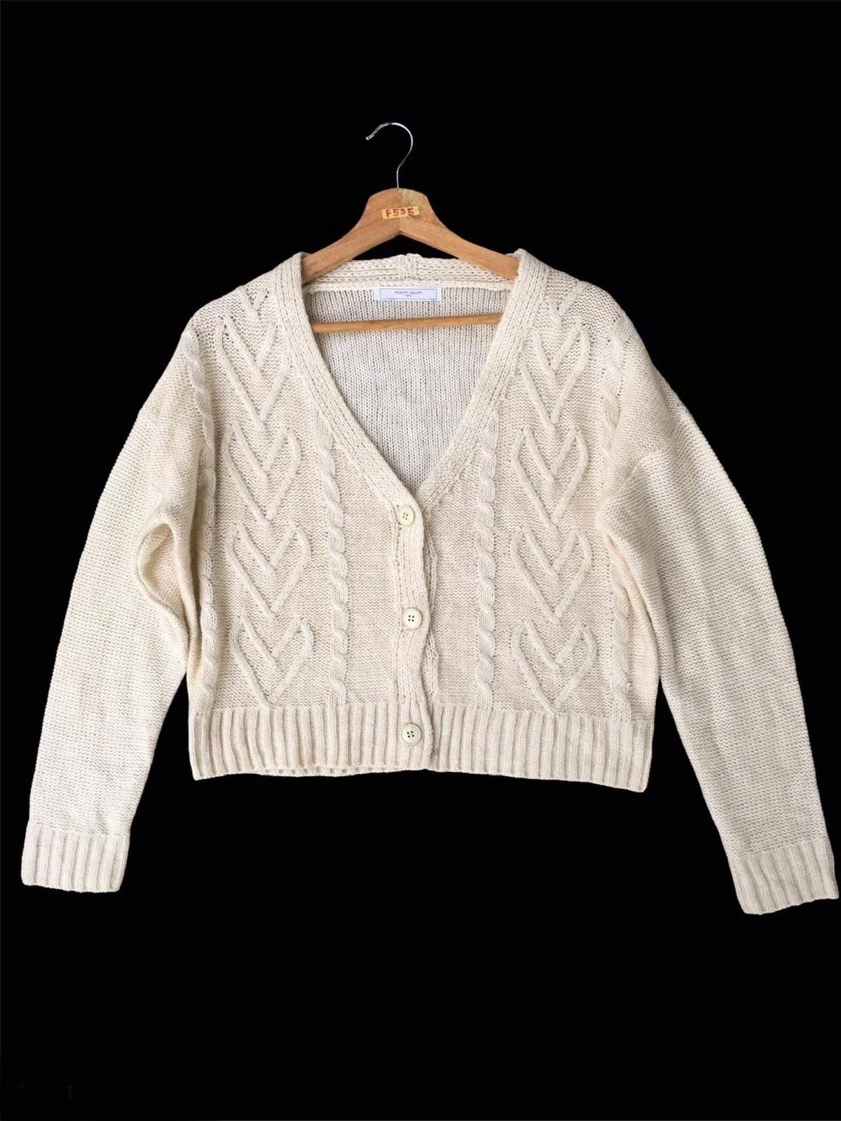 💥CropTop Cardigan MOUTH VALLEY Pullover/Memeri Knitt Design