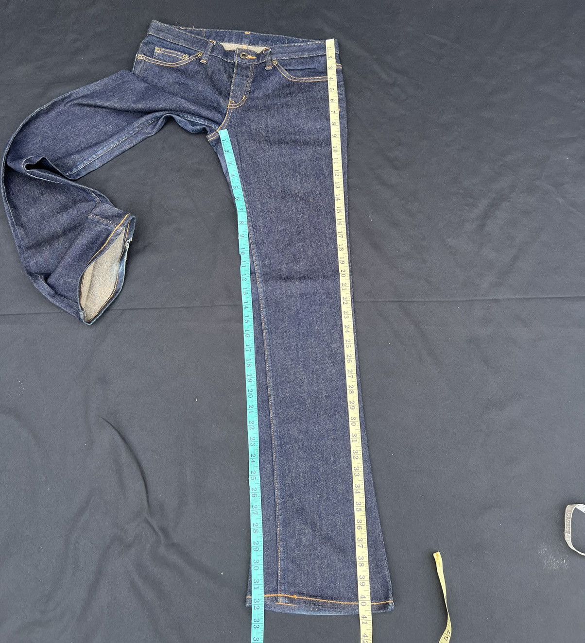 Hysteric Glamour Vintage Hysteric Glamour Raider Stretch Denim Flare Jeans Size US 29 - 20 Thumbnail