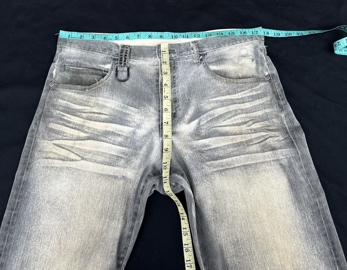 Mastermind Japan Vintage Roen Japan Fade Black Mud Denim Jeans Size US 34 / EU 50 - 2 Thumbnail