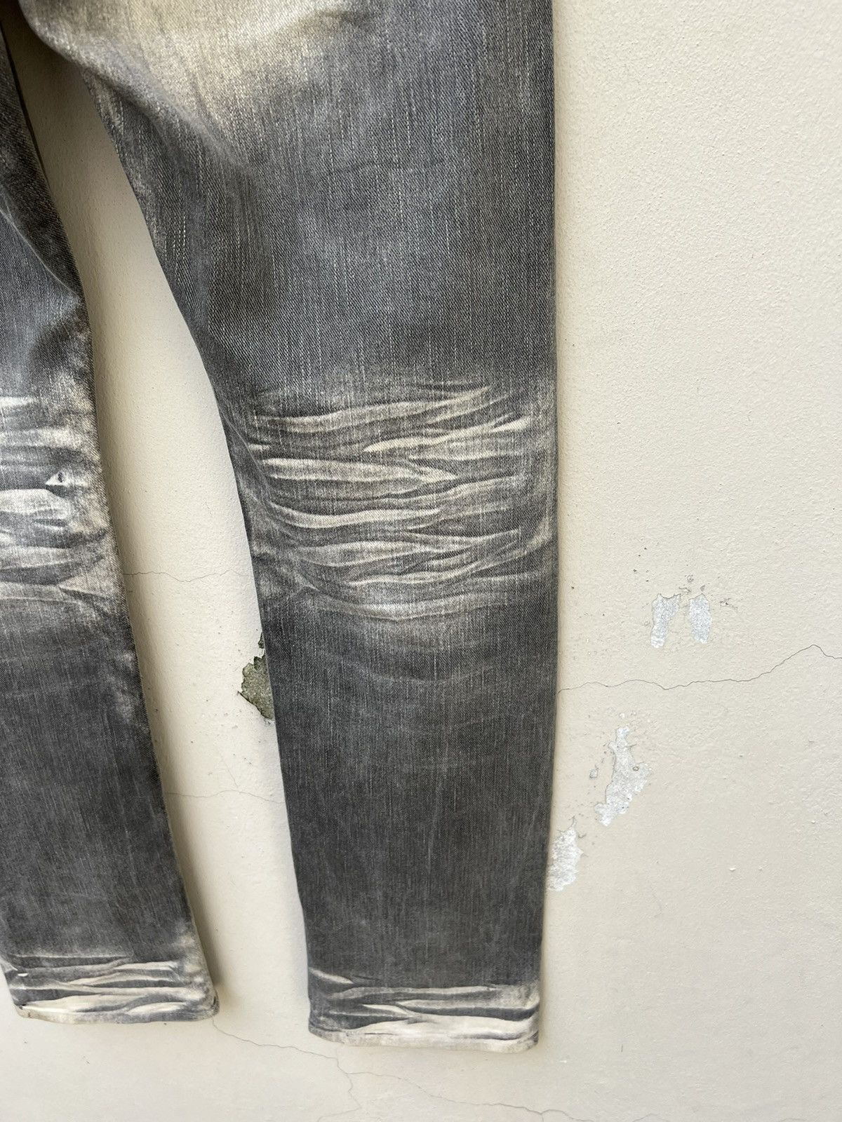Mastermind Japan Vintage Roen Japan Fade Black Mud Denim Jeans Size US 34 / EU 50 - 19 Thumbnail