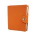 Hermes Auth Hermes Notebook Cover Ulysse TPM □Q Engraved Togo Orange Silver Metal Size ONE SIZE - 1 Thumbnail