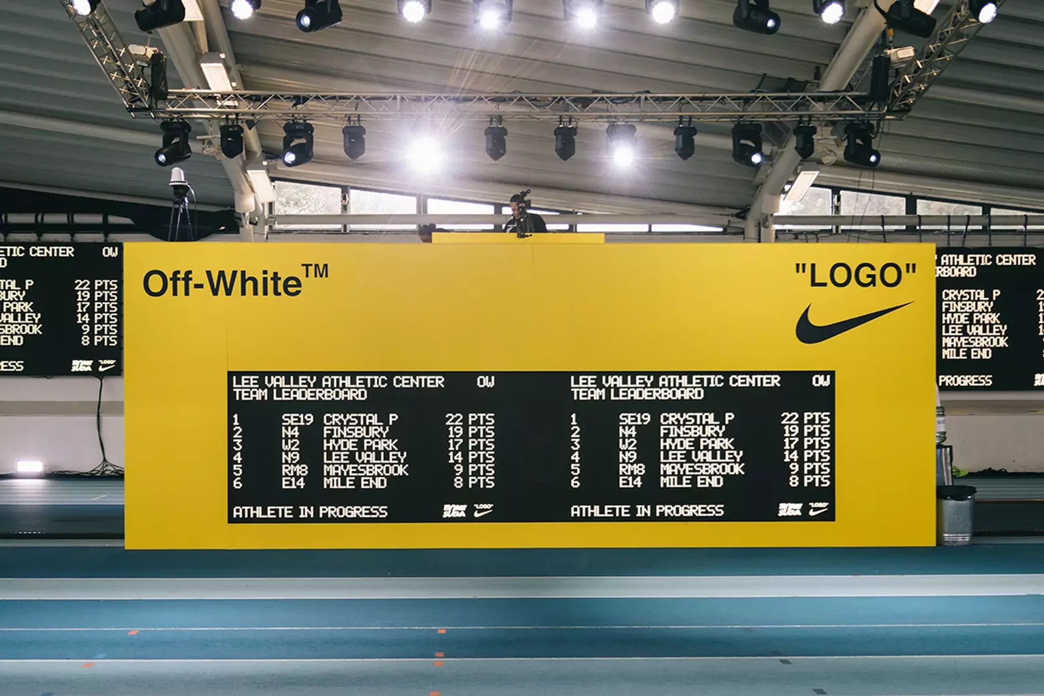 Nike × Off-White *NEW* UNRELEASED "TRACK AND FIELD" T-SHIRT Size US S / EU 44-46 / 1 - 3 Thumbnail