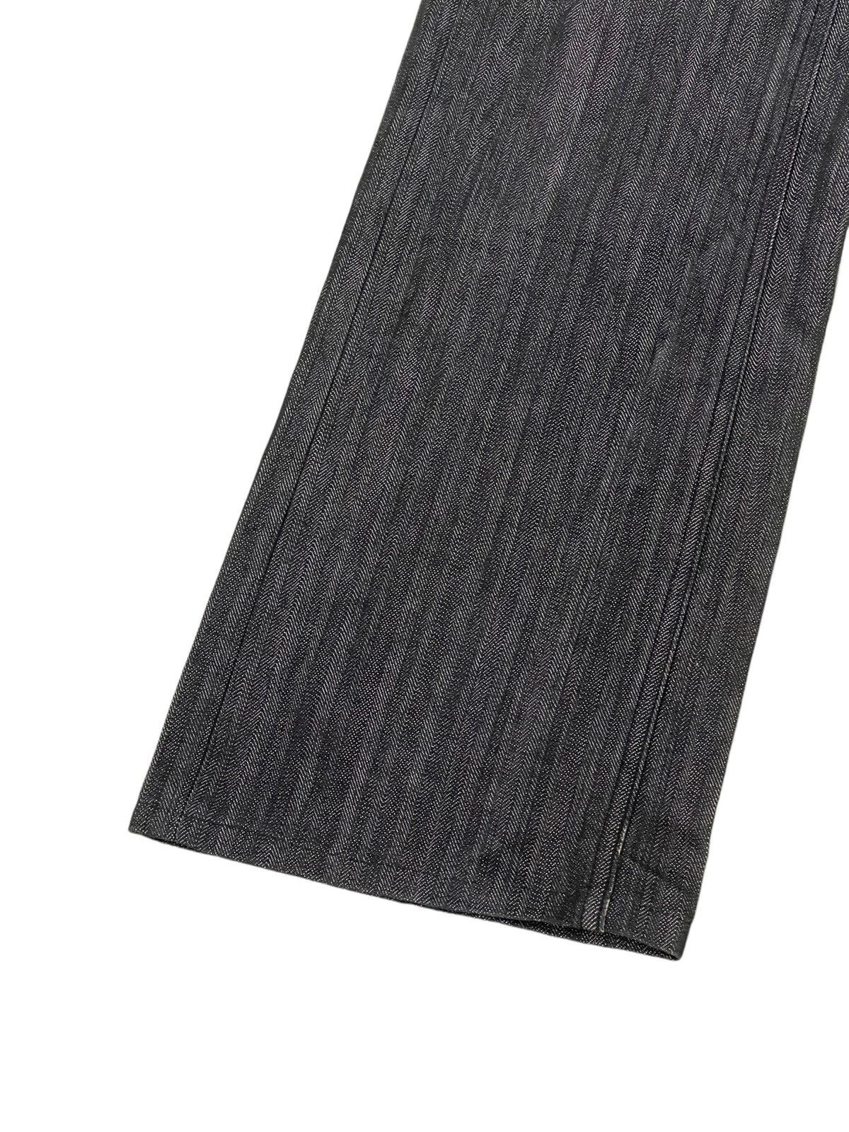 Japanese Brand Herringbones Denim Wild Khakis Relaxed Fit Wide Leg 4🟦2 Size US 31 - 5 Thumbnail