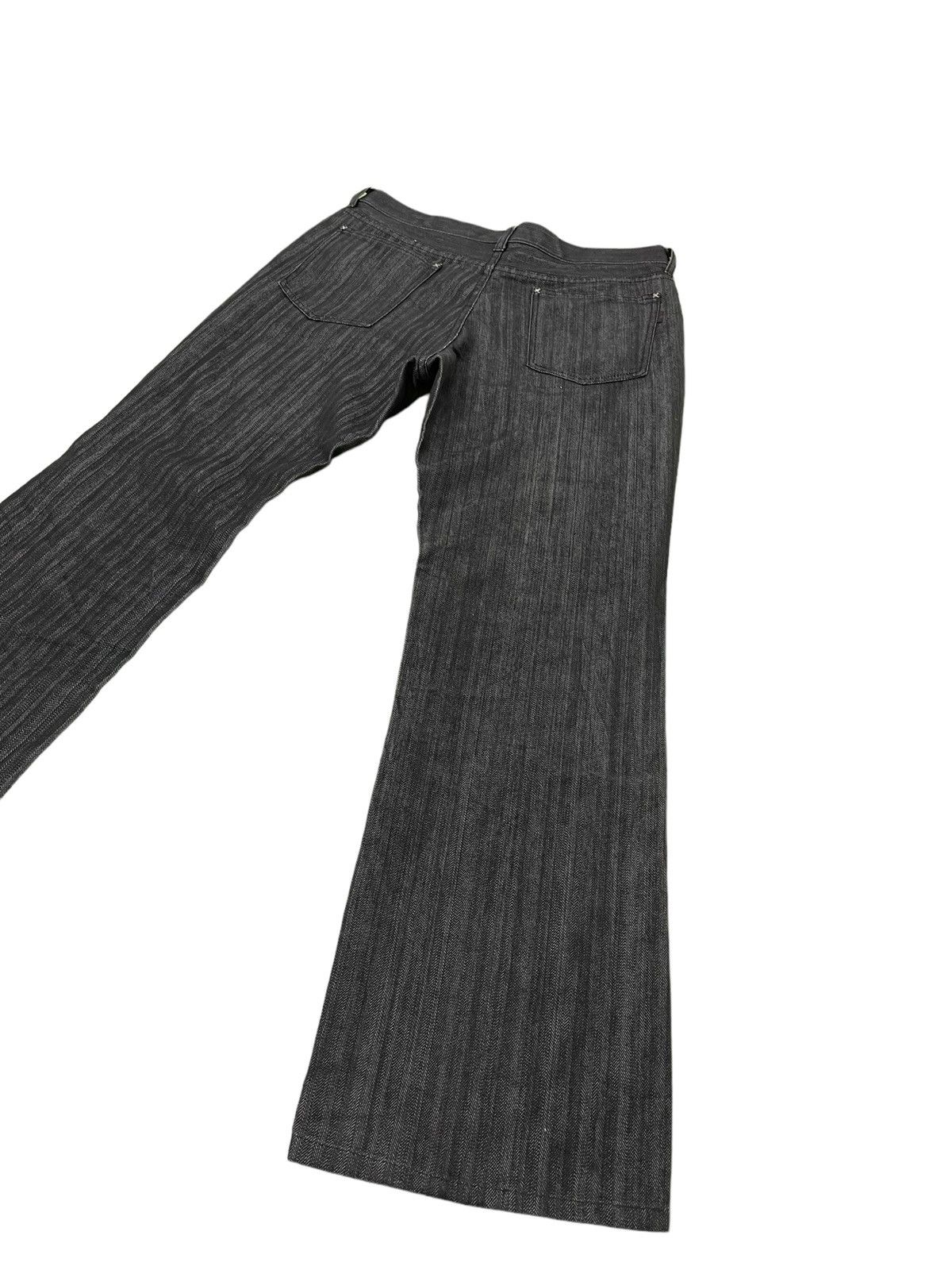 Japanese Brand Herringbones Denim Wild Khakis Relaxed Fit Wide Leg 4🟦2 Size US 31 - 13 Thumbnail