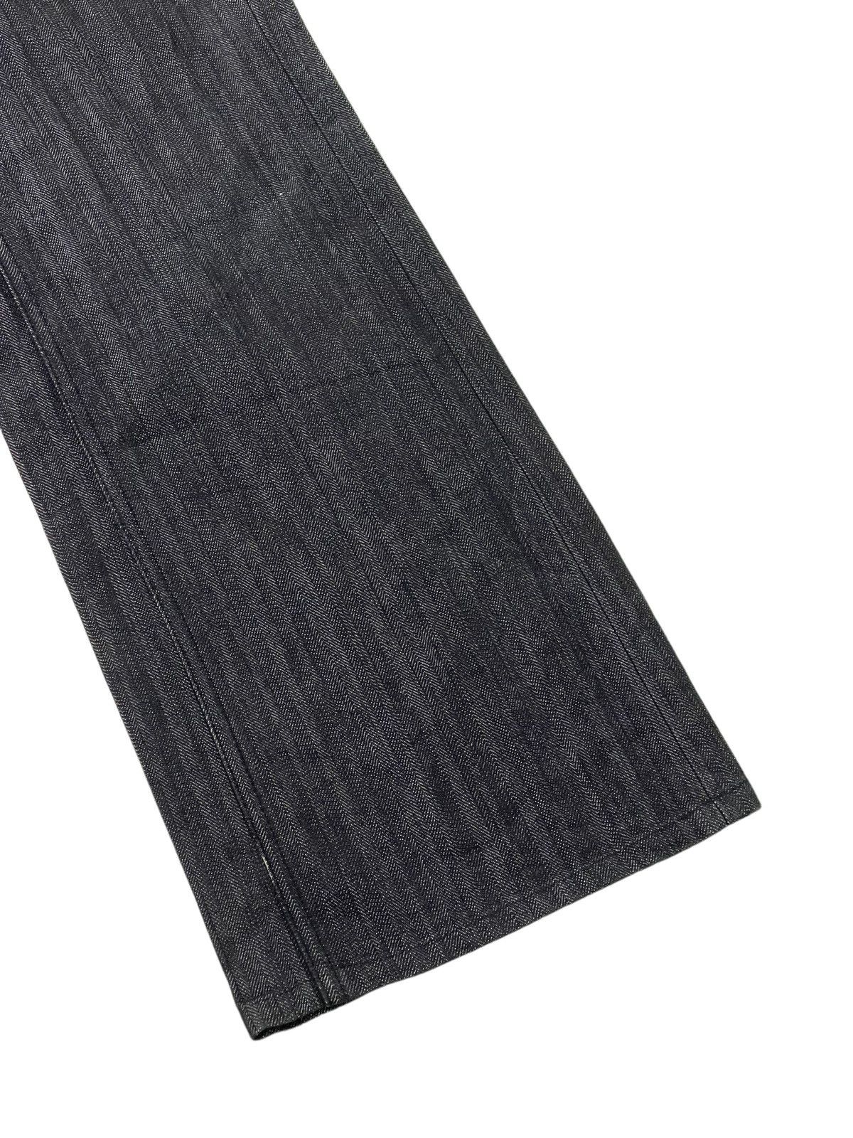 Japanese Brand Herringbones Denim Wild Khakis Relaxed Fit Wide Leg 4🟦2 Size US 31 - 4 Thumbnail