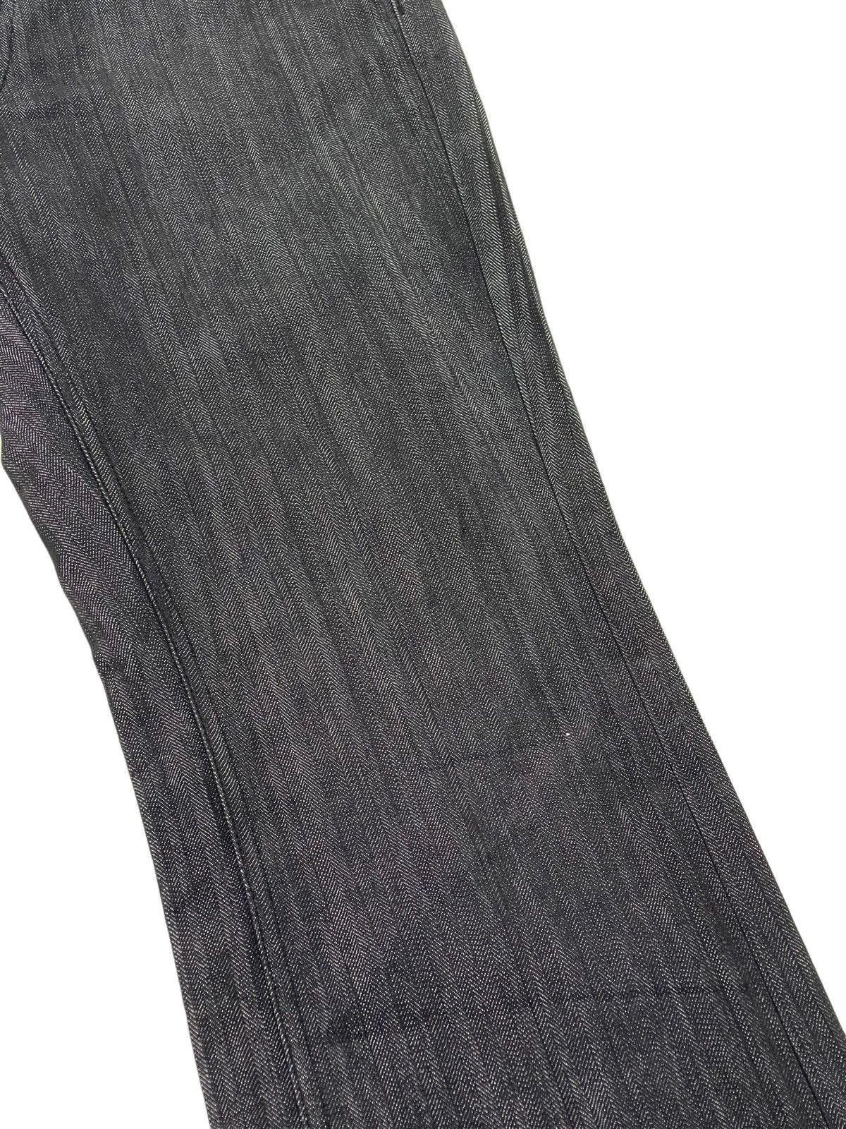 Japanese Brand Herringbones Denim Wild Khakis Relaxed Fit Wide Leg 4🟦2 Size US 31 - 7 Thumbnail