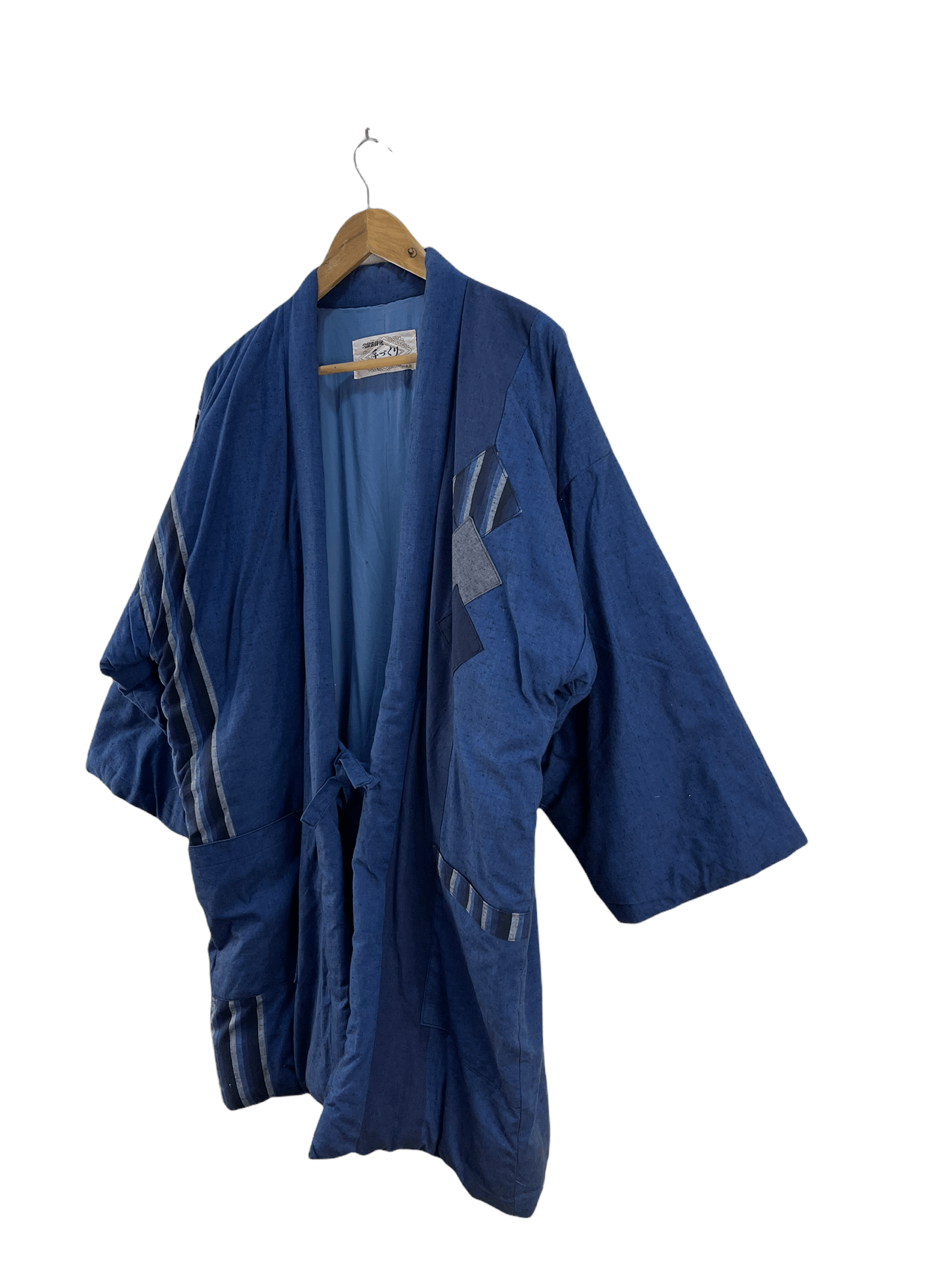 Japanese Brand Vintage Kuwano Patchwork Kimono Jacket Size US L / EU 52-54 / 3 - 5 Thumbnail