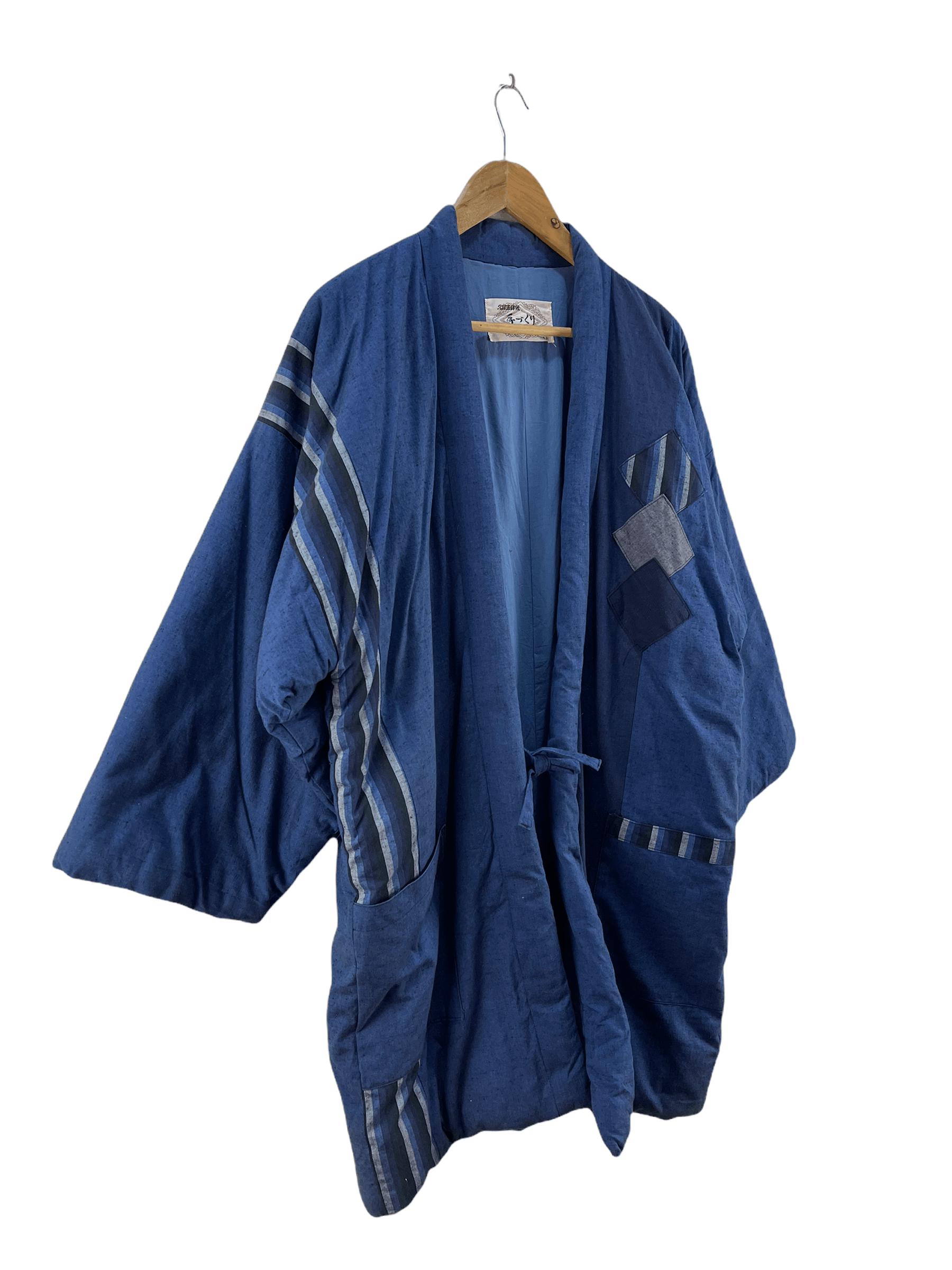 Japanese Brand Vintage Kuwano Patchwork Kimono Jacket Size US L / EU 52-54 / 3 - 4 Thumbnail