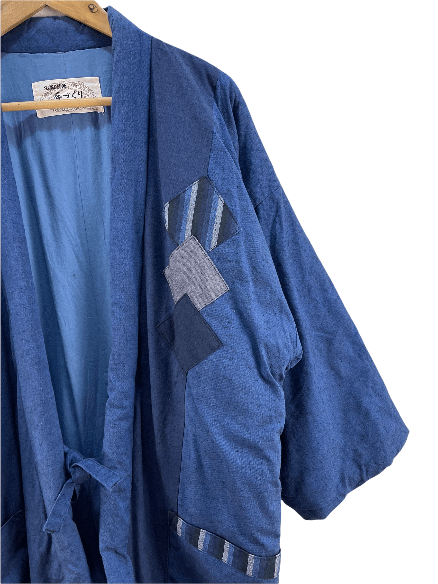 Japanese Brand Vintage Kuwano Patchwork Kimono Jacket Size US L / EU 52-54 / 3 - 9 Thumbnail
