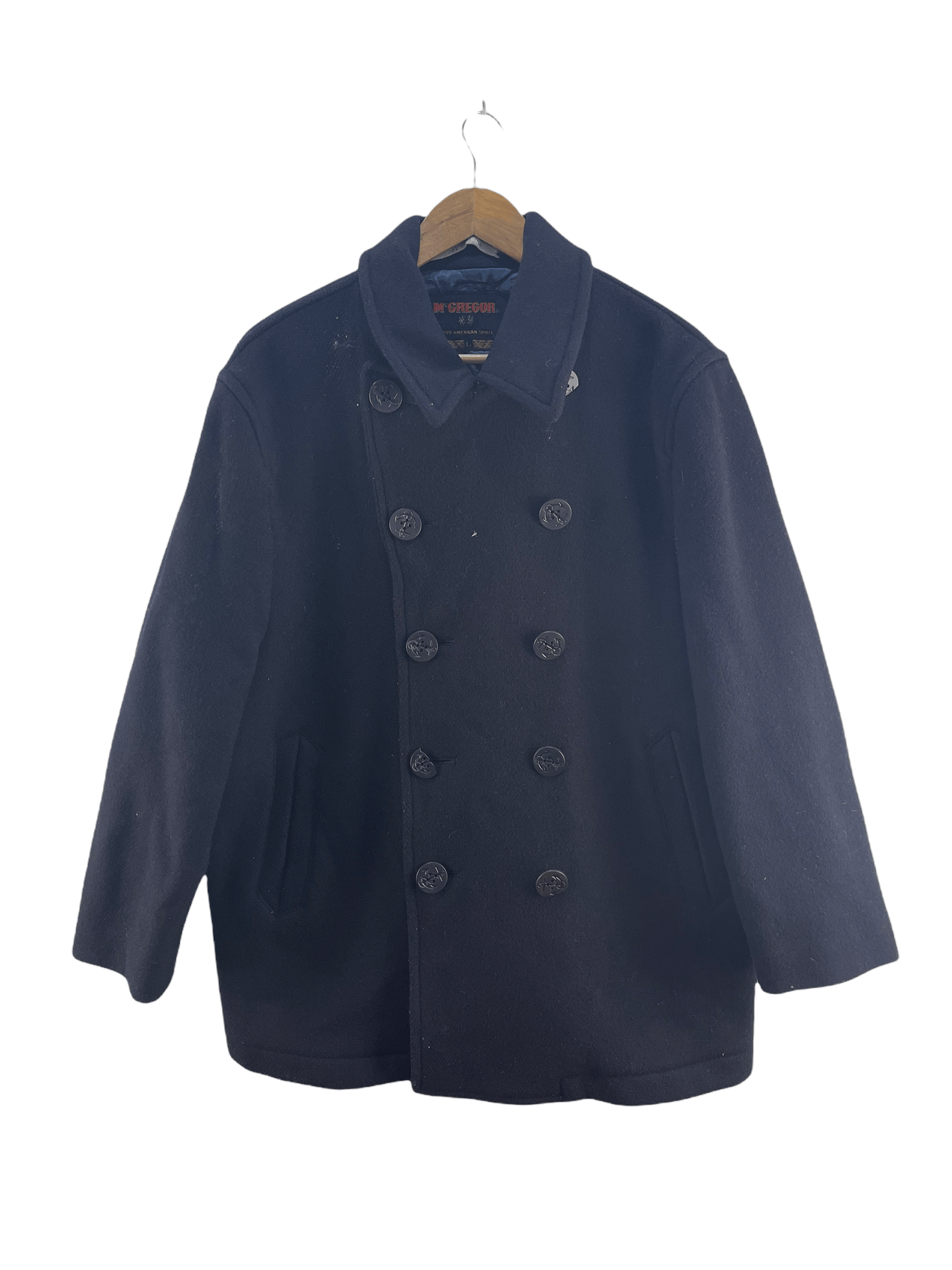 Vintage Mcgregor Peacoat Wool Jacket