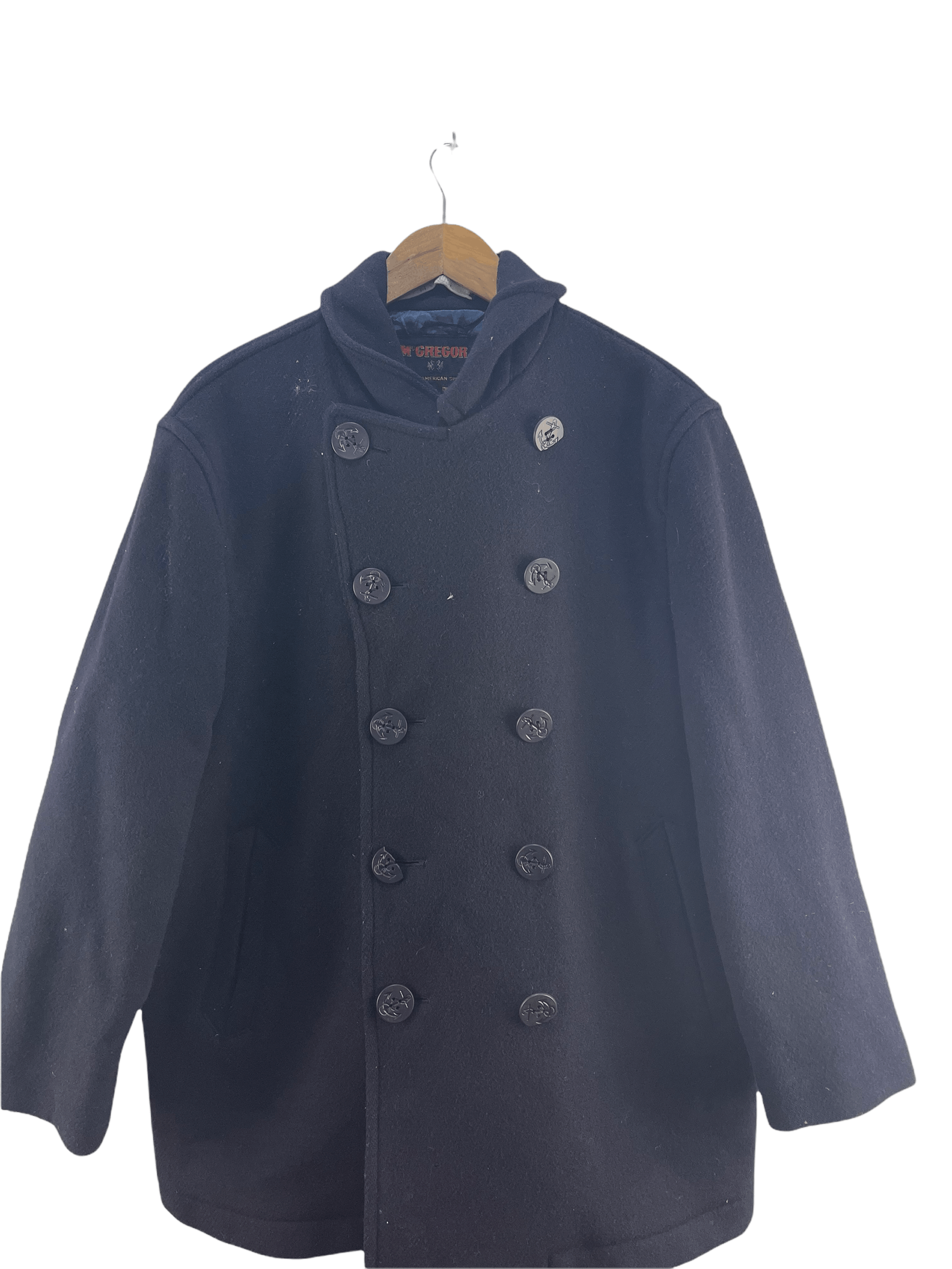 McGregor Vintage Mcgregor Peacoat Wool Jacket Size US L / EU 52-54 / 3 - 9 Thumbnail