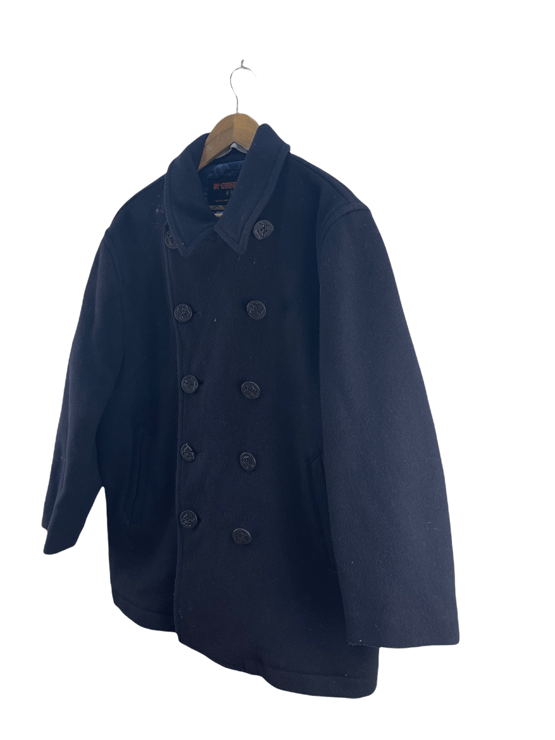 McGregor Vintage Mcgregor Peacoat Wool Jacket Size US L / EU 52-54 / 3 - 5 Thumbnail