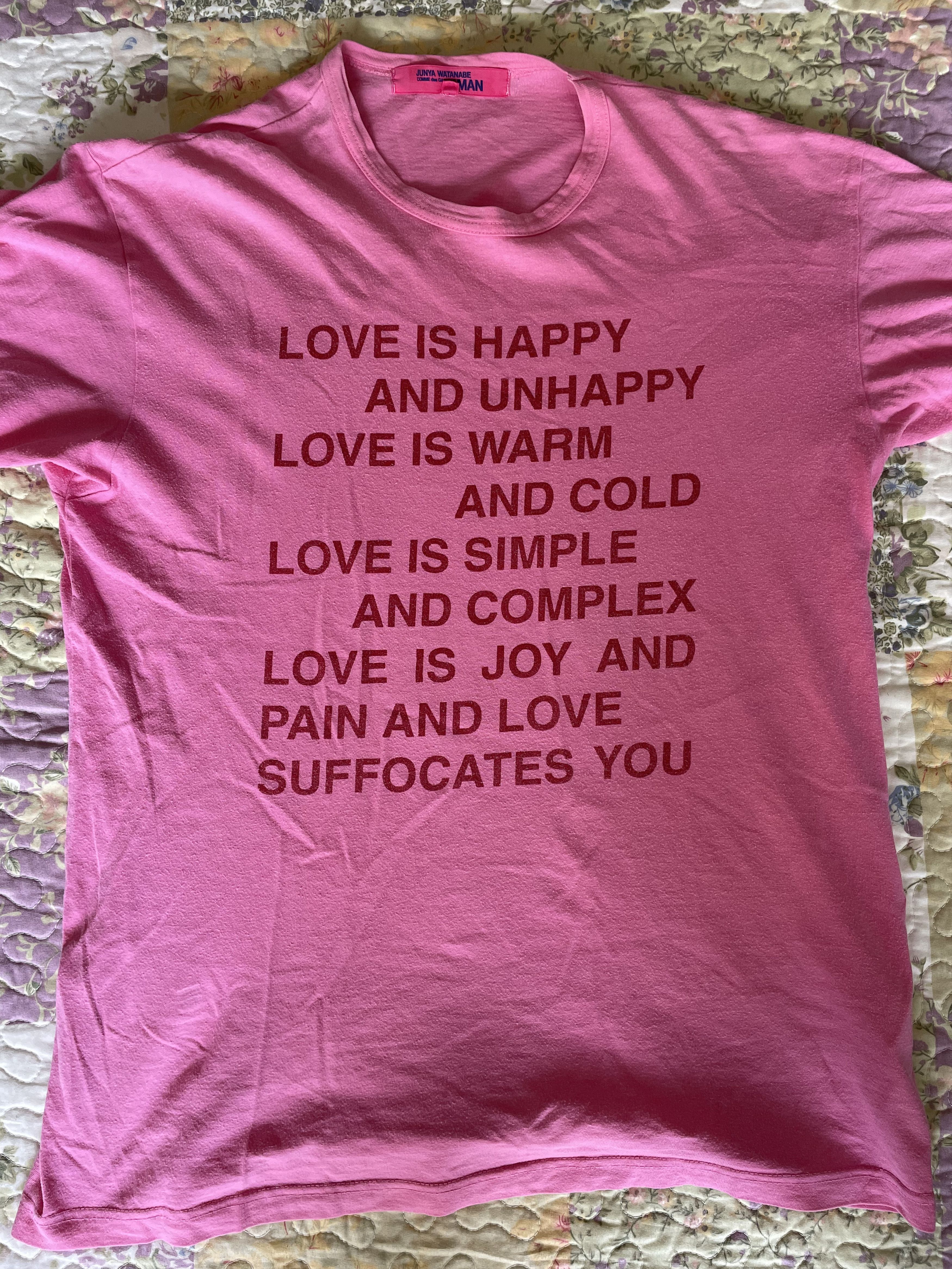Junya Watanabe Pink Shirt | Grailed