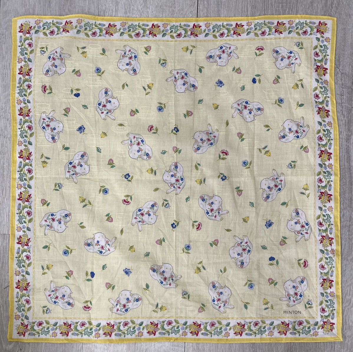 Minton Scarf Handkerchief Neckerchief Bandana