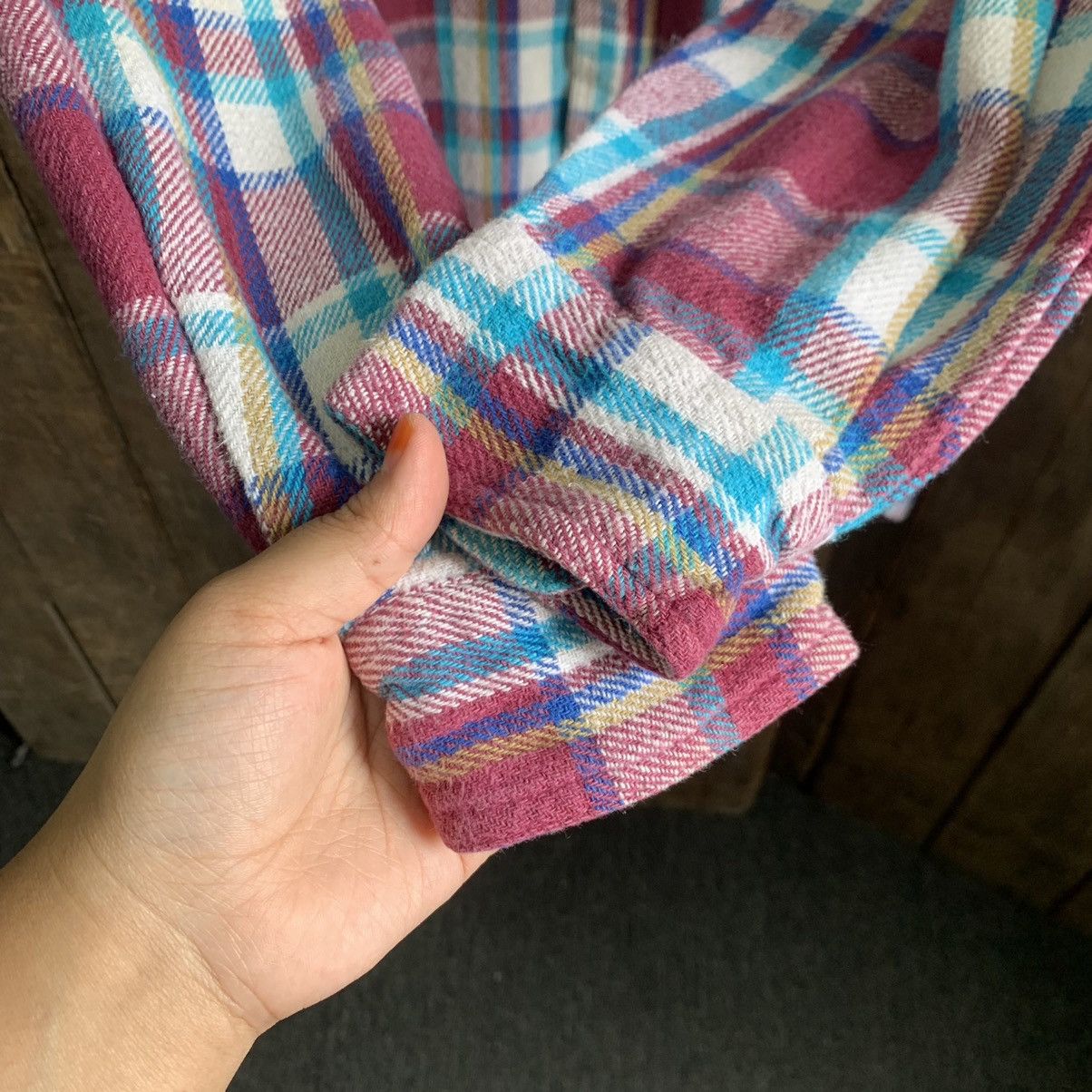 Japanese Brand × Vintage Vintage Machope Mind Button Up Long Shirt Size US M / EU 48-50 / 2 - 4 Thumbnail