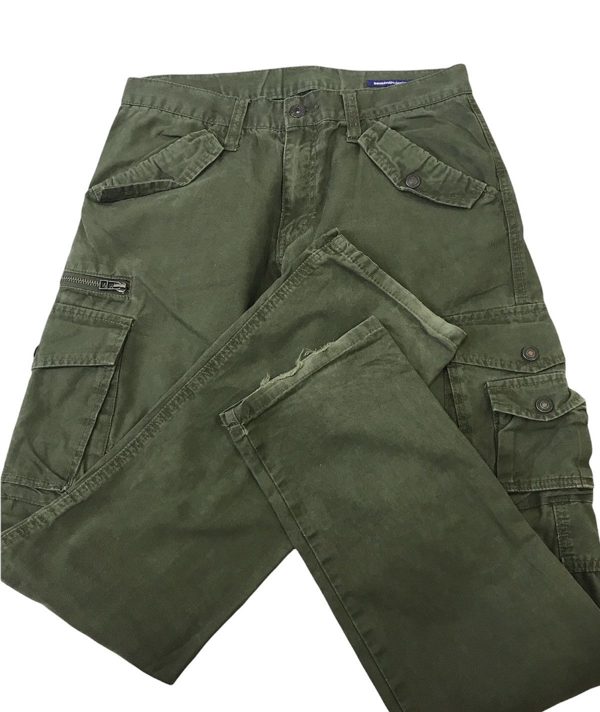 Japanese Brand × PPFM Semantic Design Japan Cargo Pants Multipockets Distressed Size US 32 / EU 48 - 6 Thumbnail