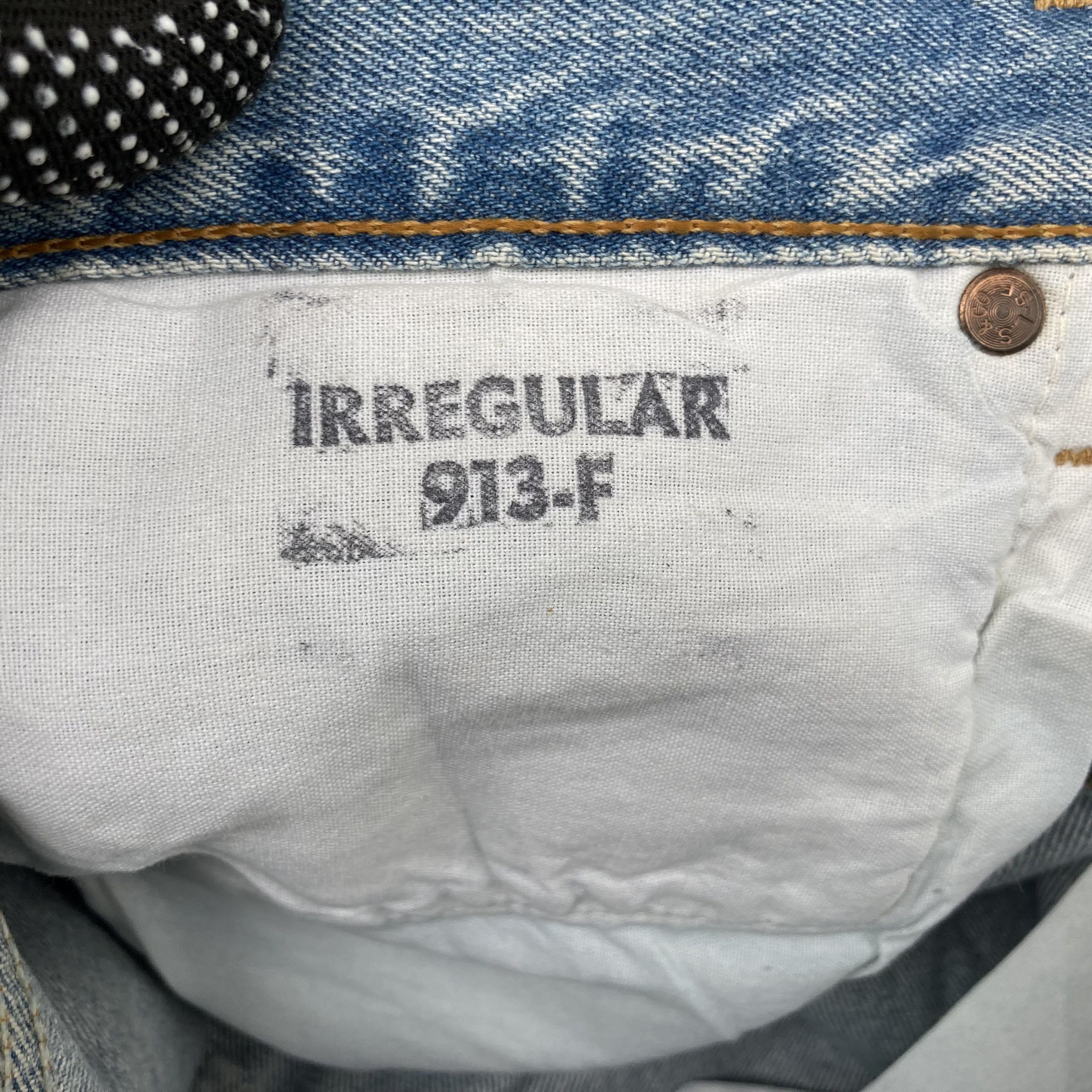 Levi's × Vintage Vtg Levis 501 Distressed Ripped Light Wash 80s Grunge Jeans Size US 30 / EU 46 - 8 Thumbnail