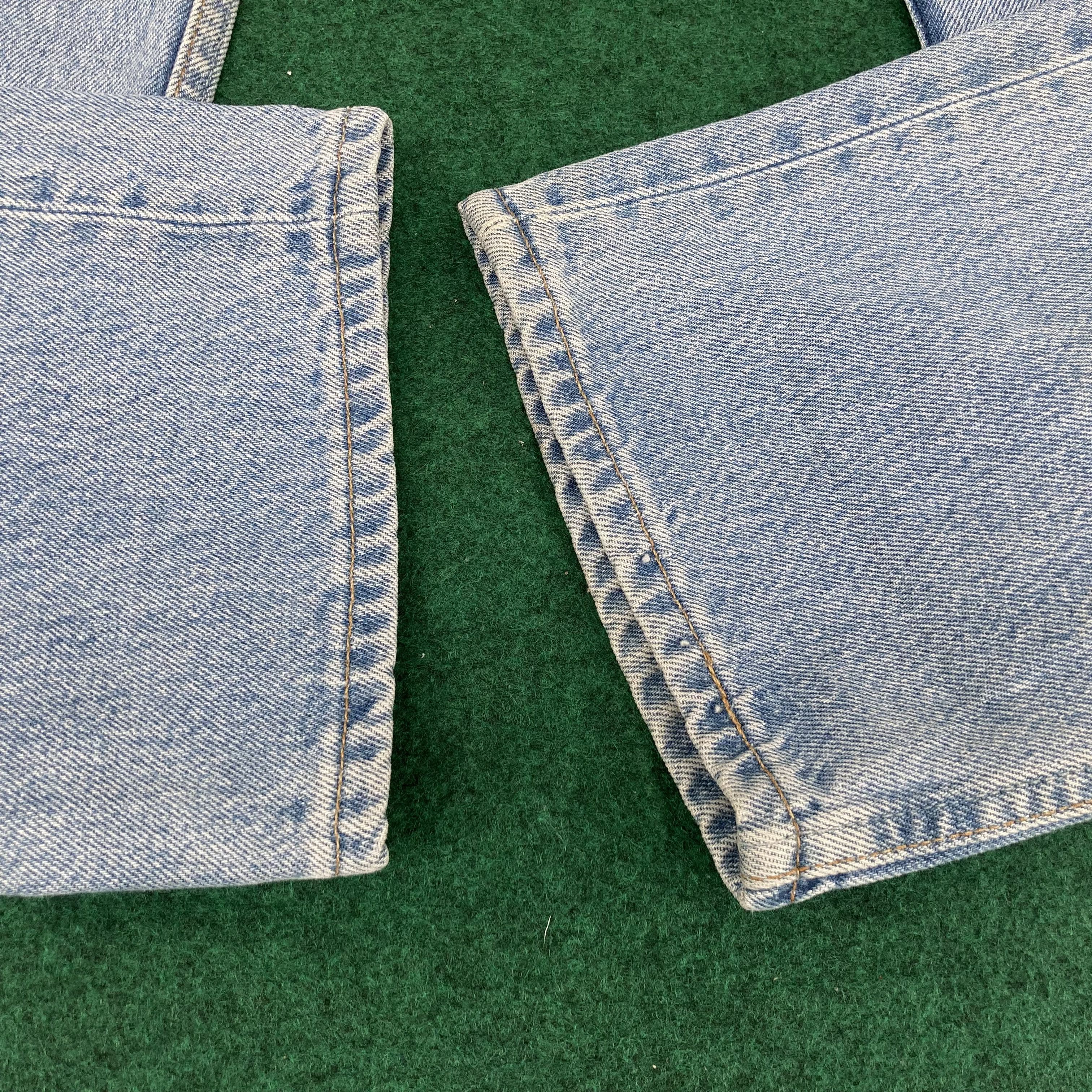 Levi's × Vintage Vtg Levis 501 Distressed Ripped Light Wash 80s Grunge Jeans Size US 30 / EU 46 - 6 Thumbnail