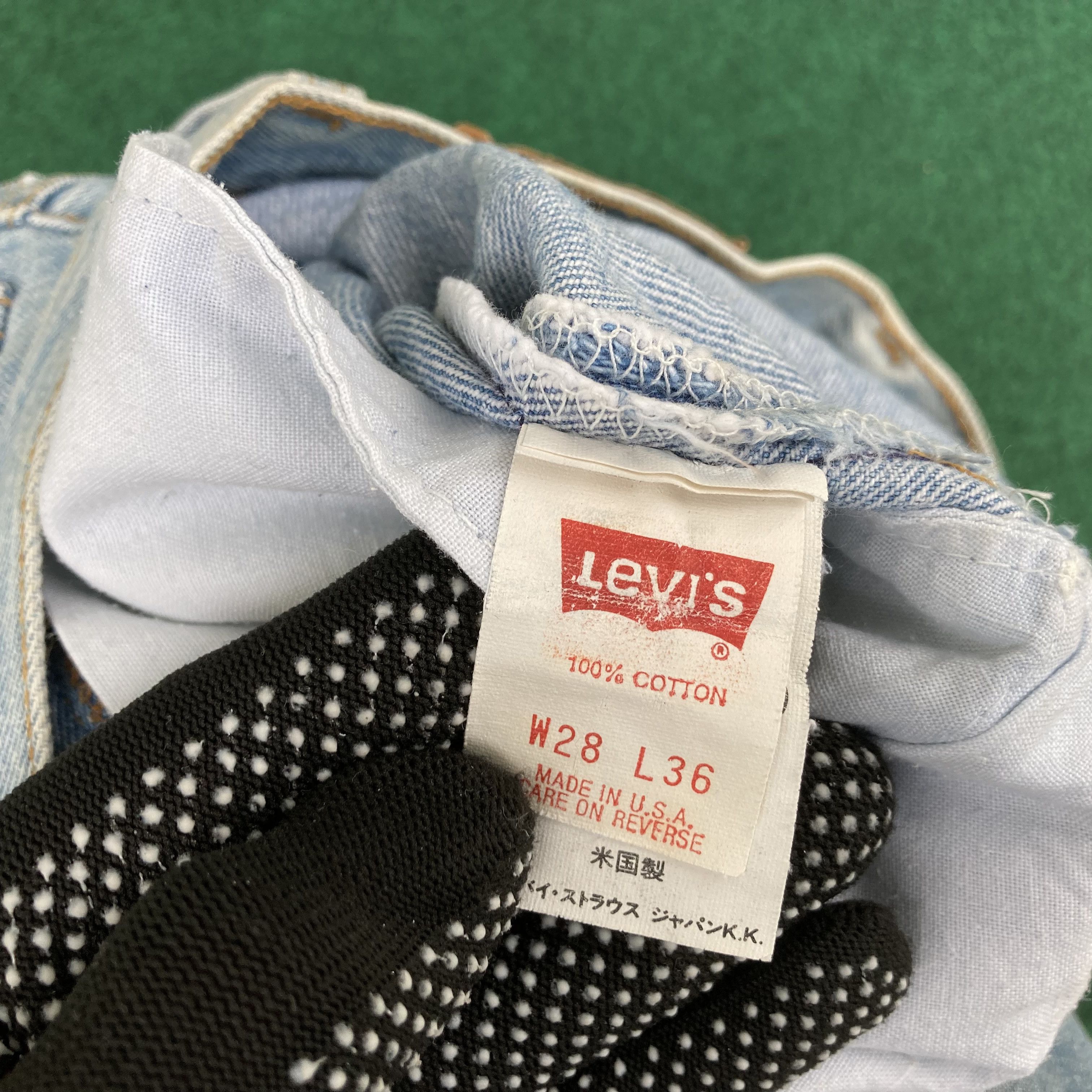 Levi's × Vintage Vtg Levis 501 Light Wash Jeans Size US 26 / EU 42 - 4 Thumbnail