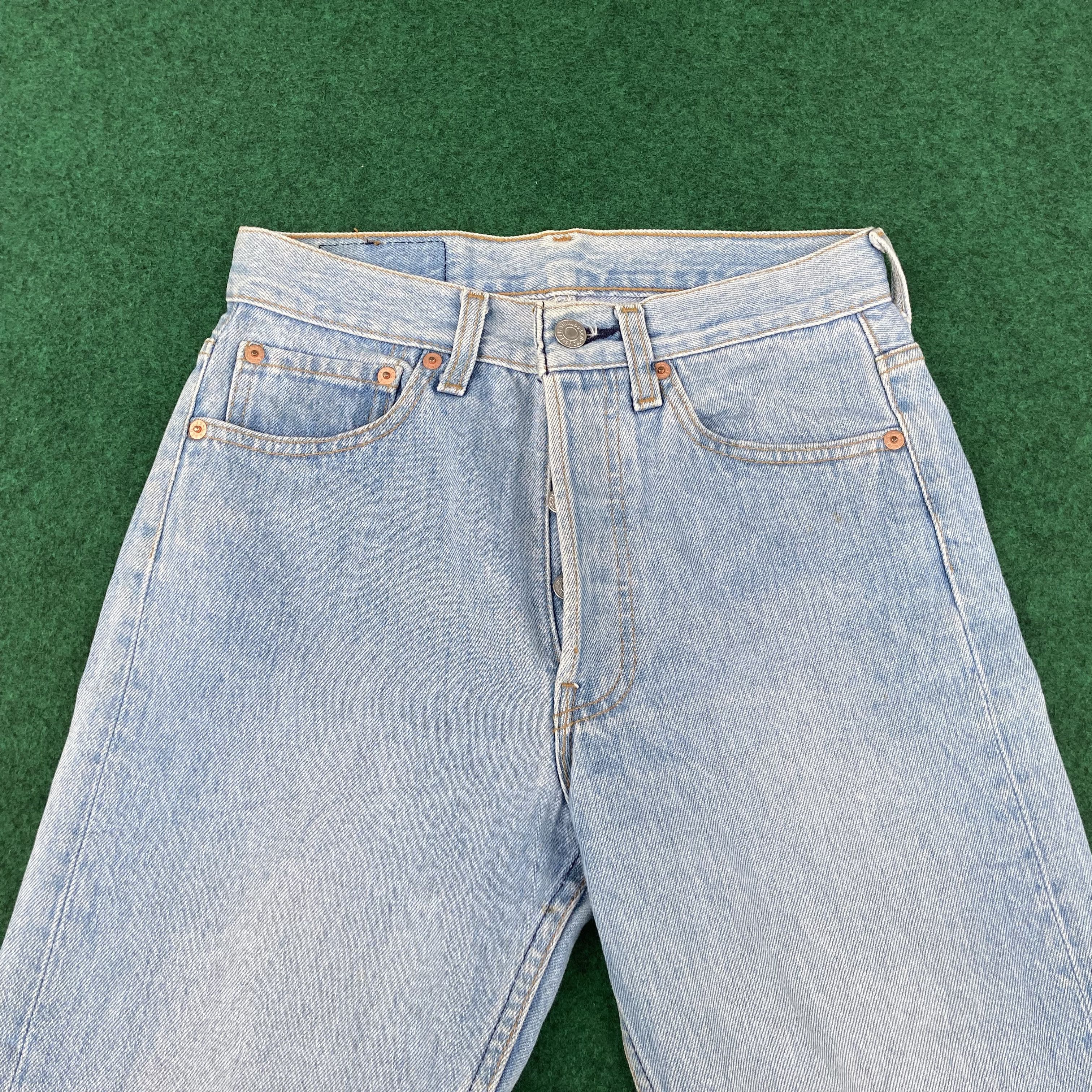 Levi's × Vintage Vtg Levis 501 Light Wash Jeans Size US 26 / EU 42 - 3 Thumbnail