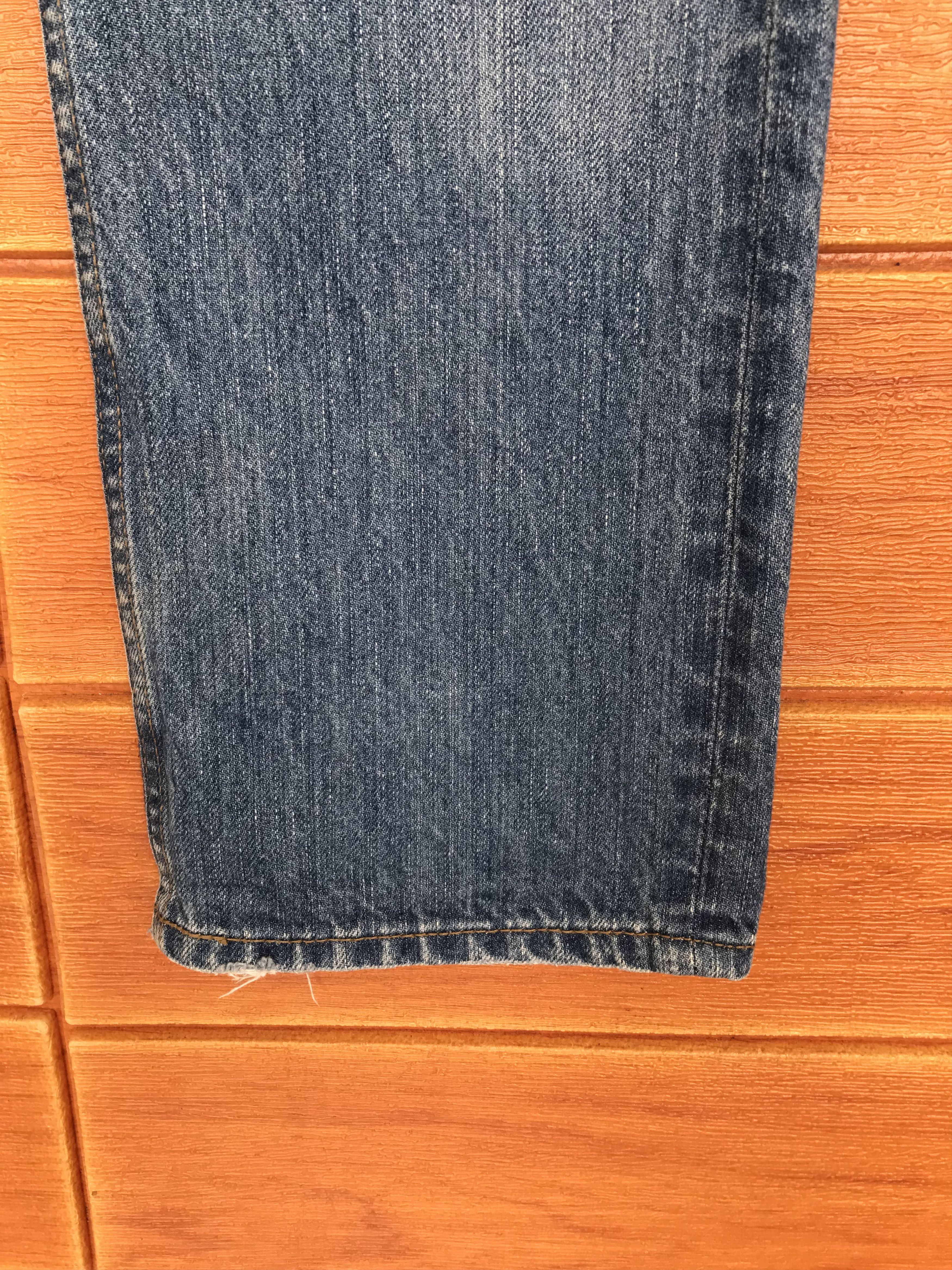 Comme des Garcons × Undercover Lyric Patchwork Distressed Denim Jeans Size US 32 / EU 48 - 13 Thumbnail