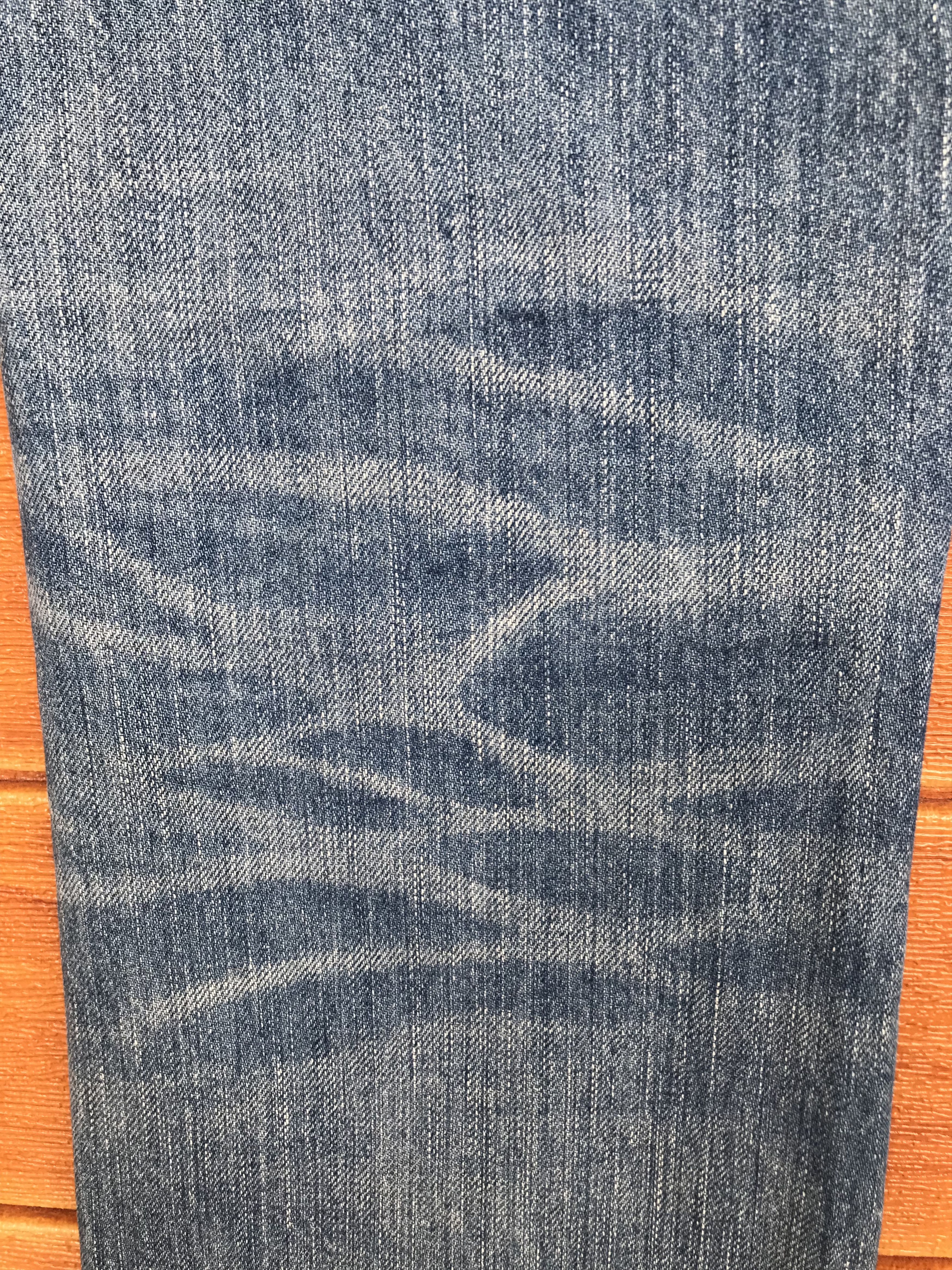 Comme des Garcons × Undercover Lyric Patchwork Distressed Denim Jeans Size US 32 / EU 48 - 20 Thumbnail