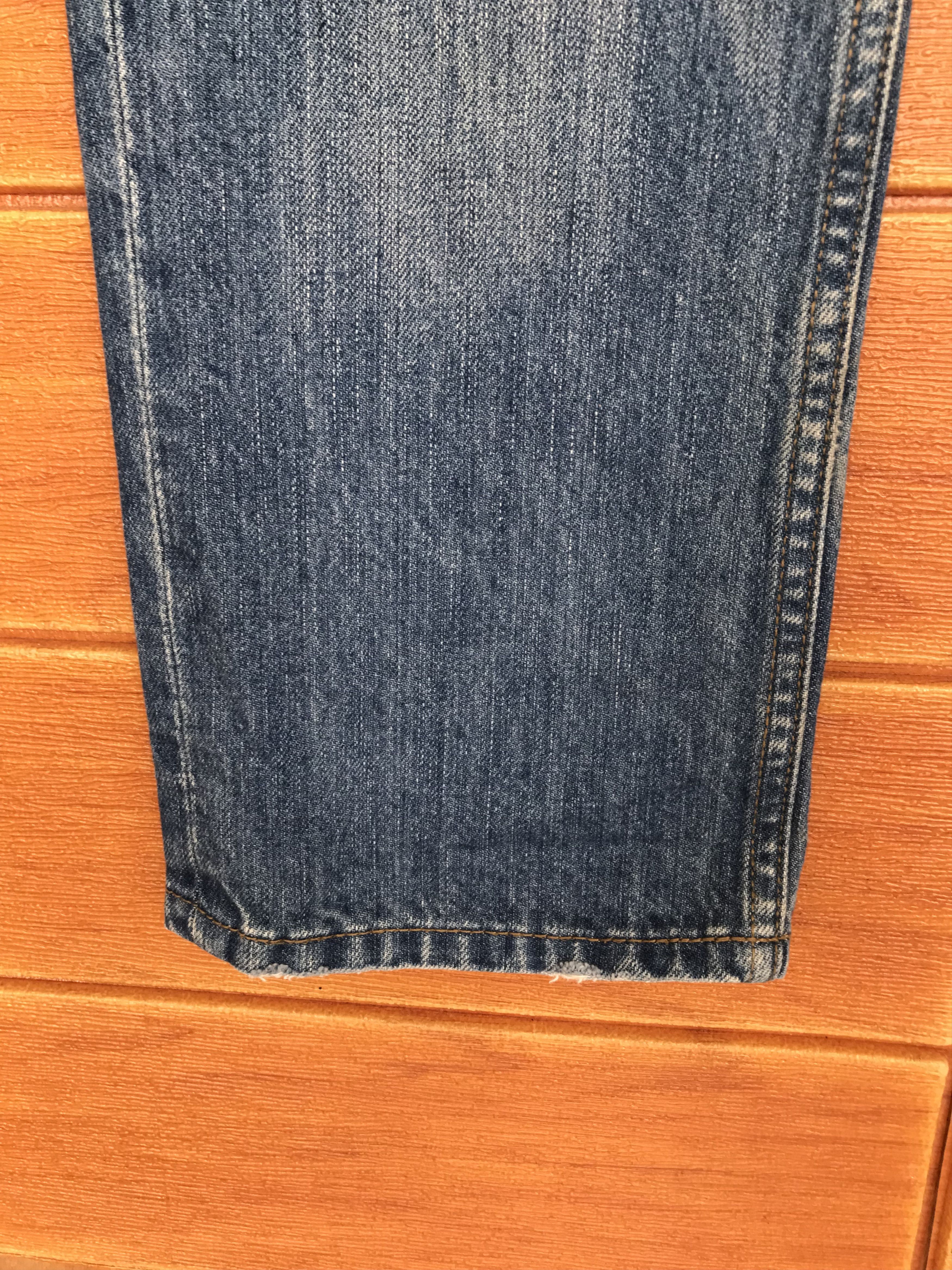 Comme des Garcons × Undercover Lyric Patchwork Distressed Denim Jeans Size US 32 / EU 48 - 12 Thumbnail