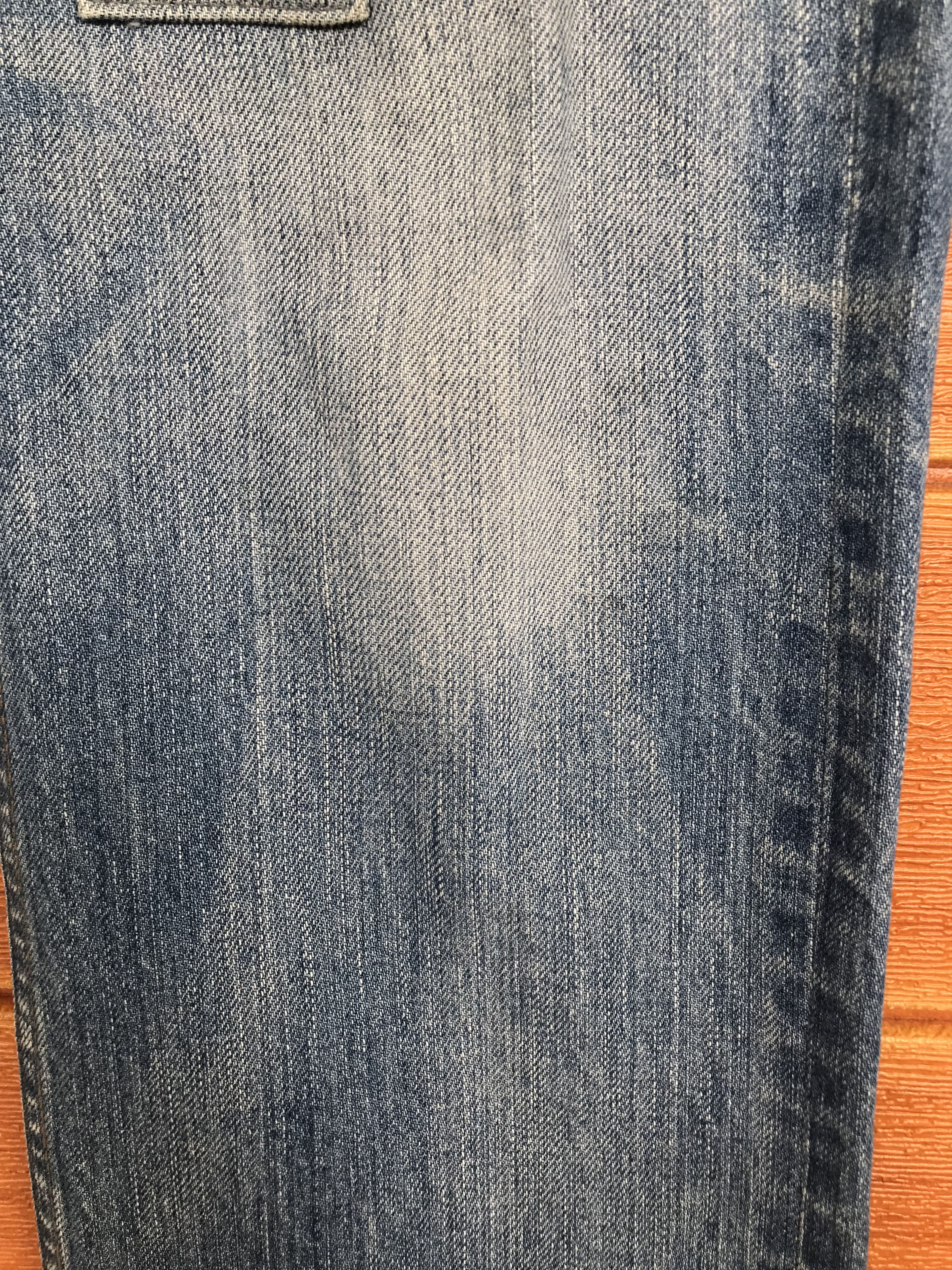 Comme des Garcons × Undercover Lyric Patchwork Distressed Denim Jeans Size US 32 / EU 48 - 9 Thumbnail