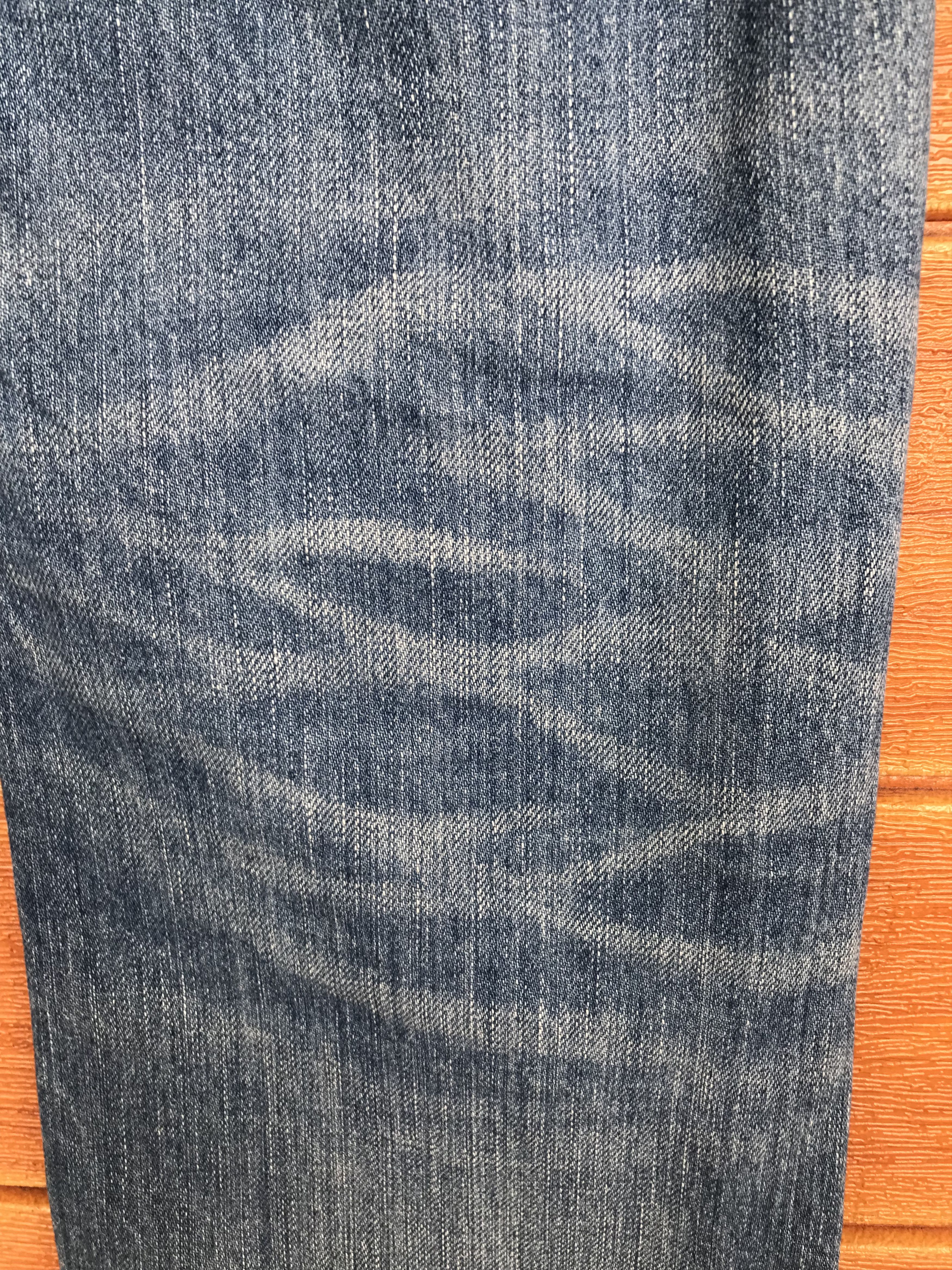Comme des Garcons × Undercover Lyric Patchwork Distressed Denim Jeans Size US 32 / EU 48 - 21 Thumbnail
