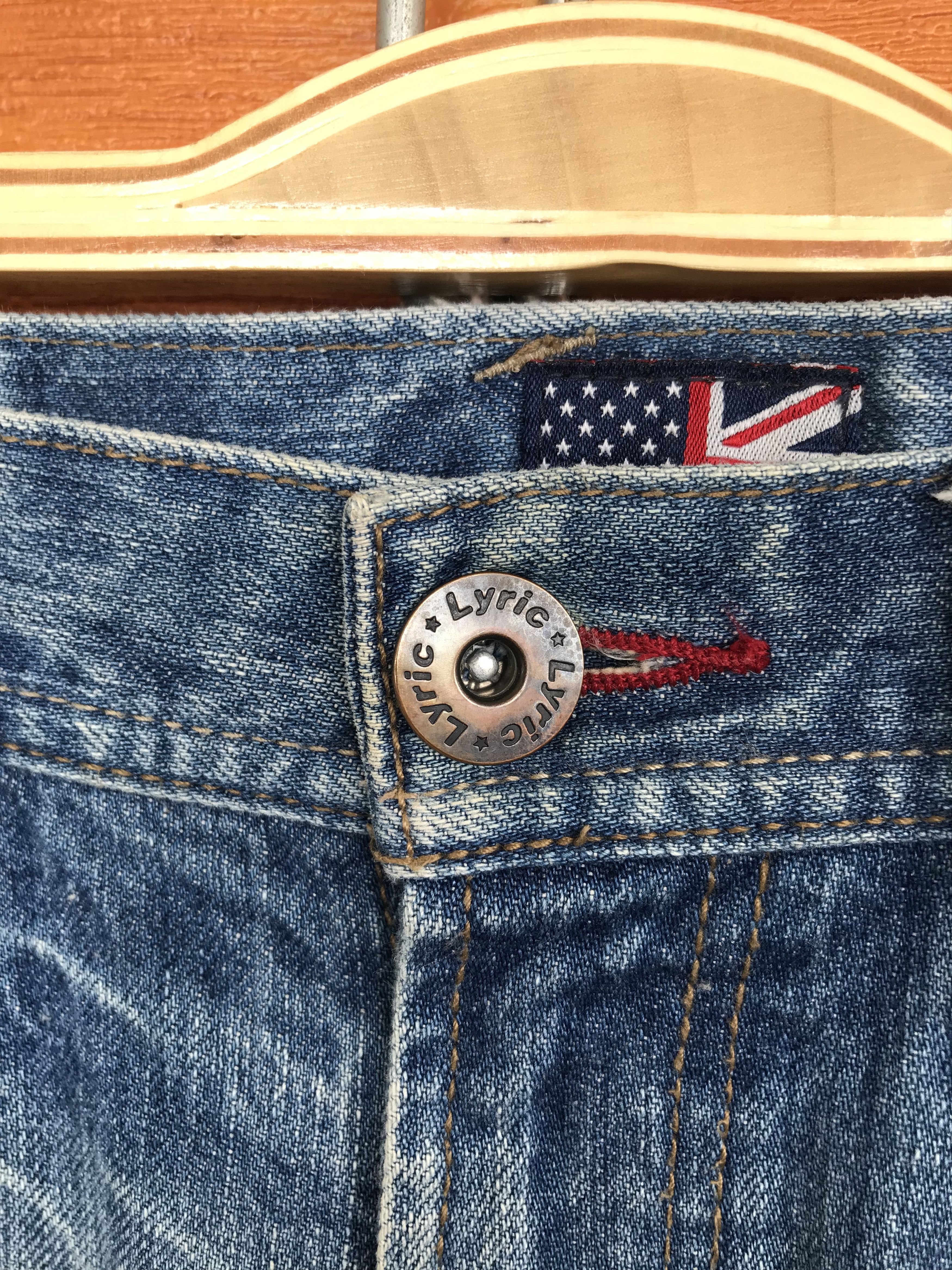 Comme des Garcons × Undercover Lyric Patchwork Distressed Denim Jeans Size US 32 / EU 48 - 24 Thumbnail