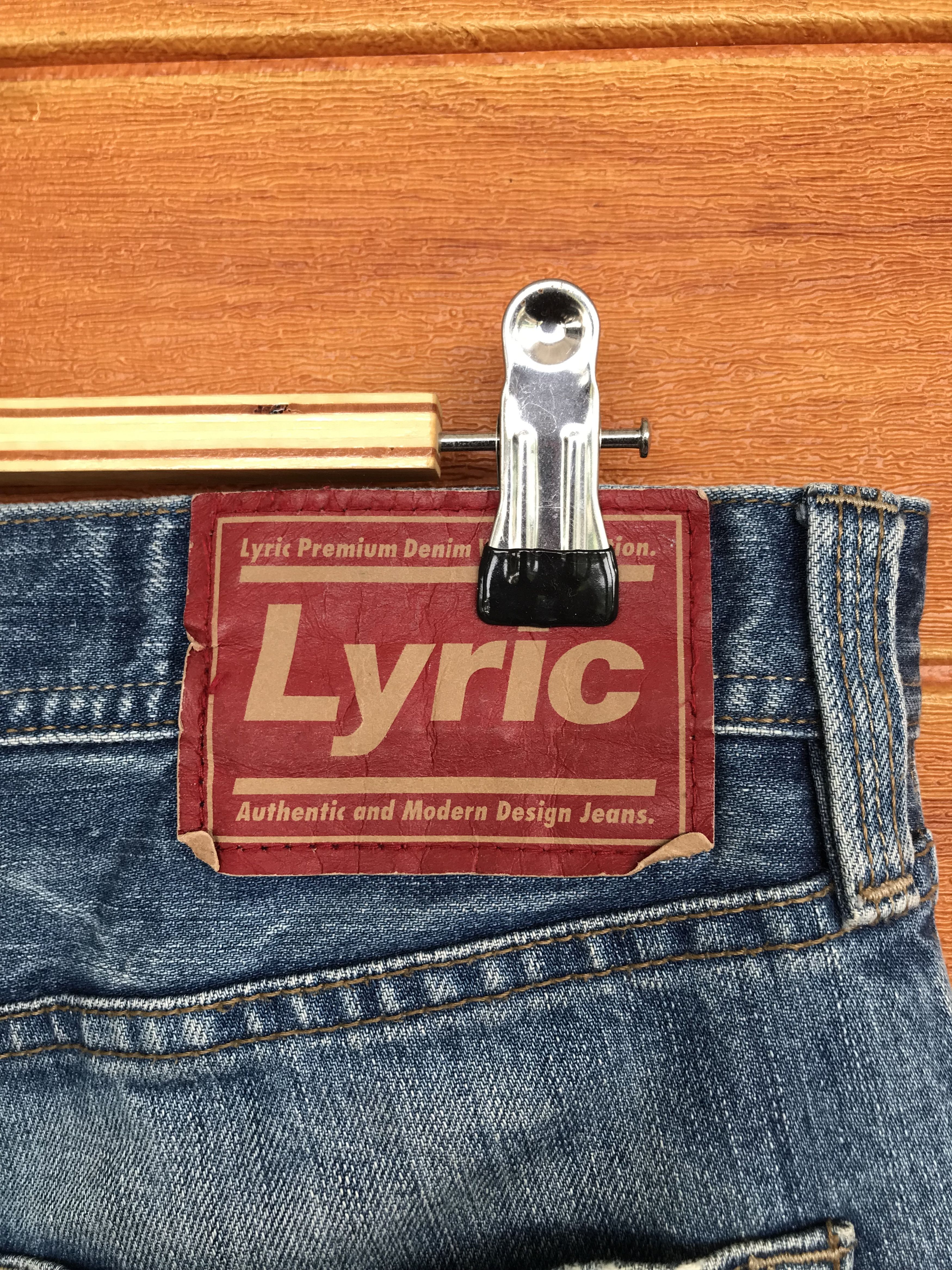 Comme des Garcons × Undercover Lyric Patchwork Distressed Denim Jeans Size US 32 / EU 48 - 17 Thumbnail
