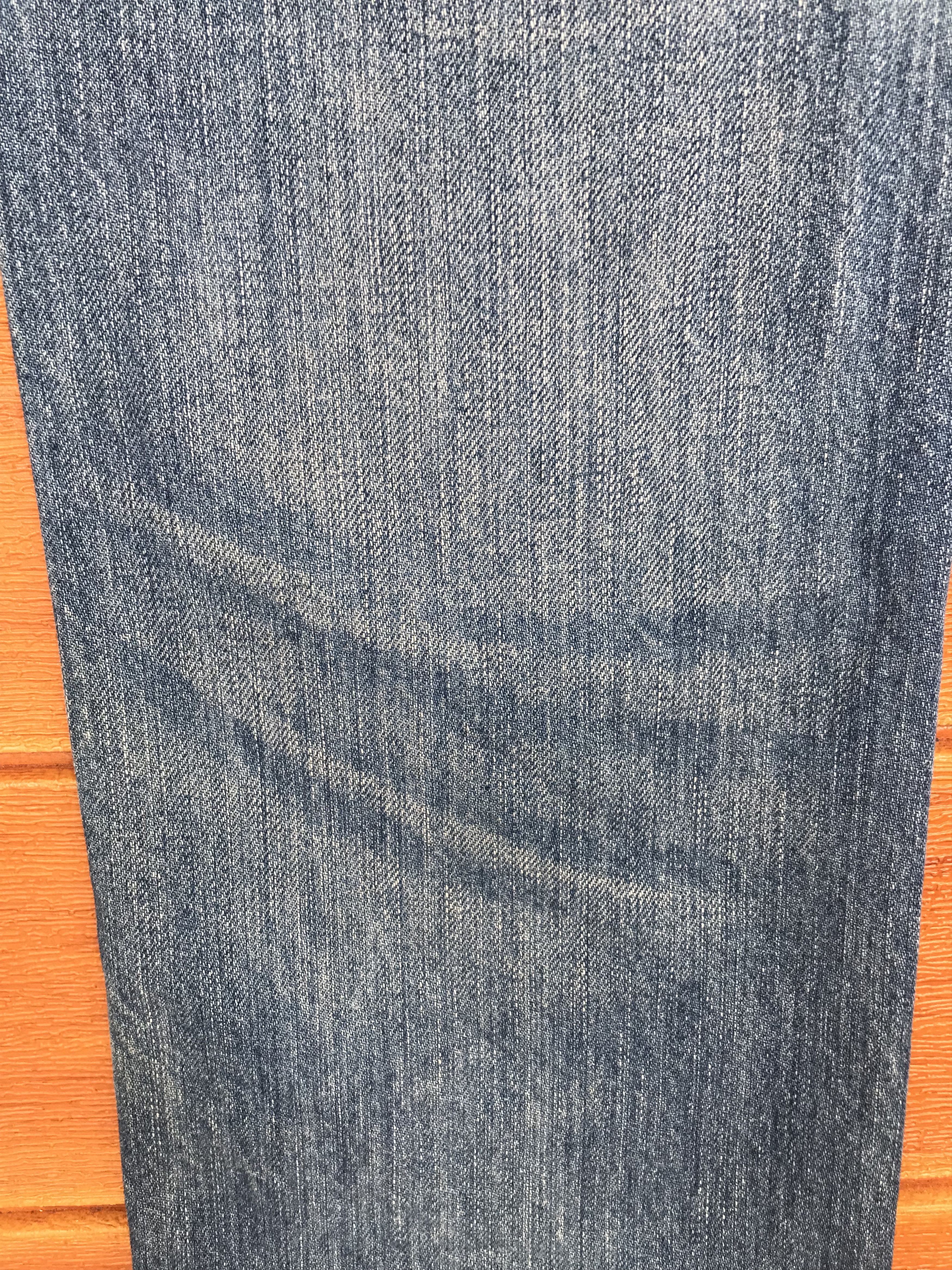 Comme des Garcons × Undercover Lyric Patchwork Distressed Denim Jeans Size US 32 / EU 48 - 23 Thumbnail