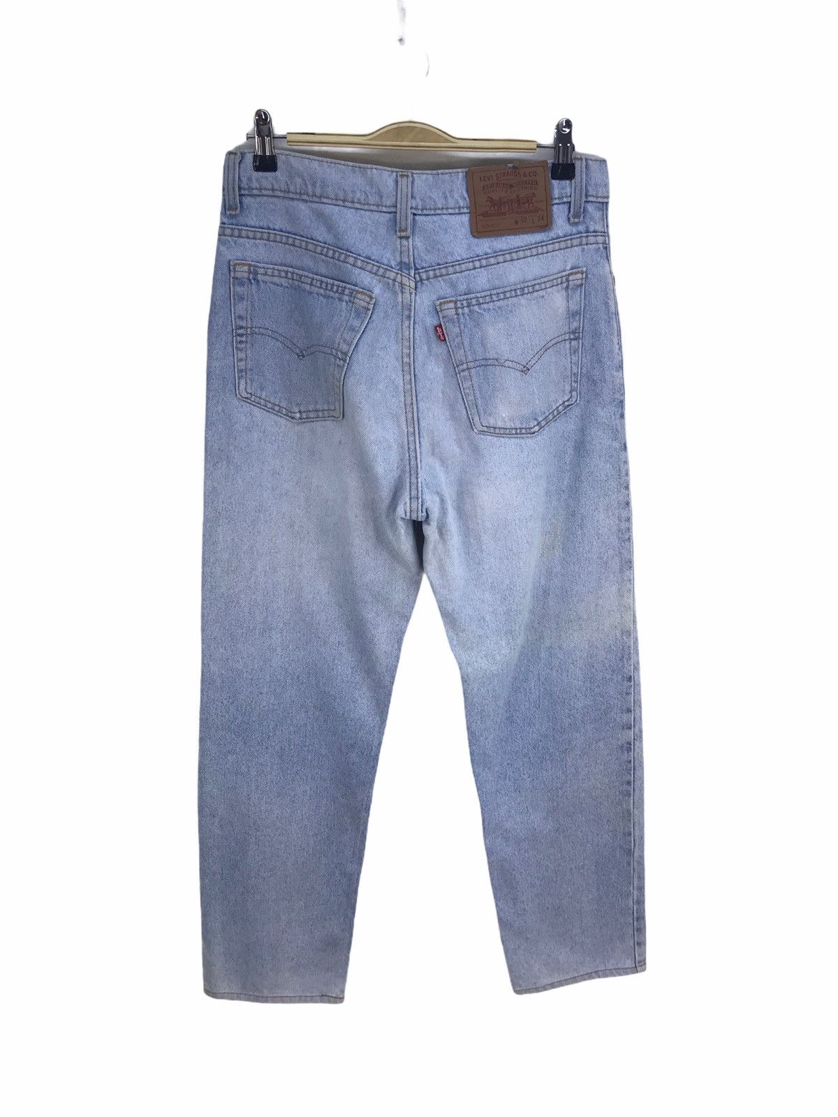 Levi's Vintage 1994 Lot 510 Levis Bleach Wash Yellowish Denim Jeans Size US 31 - 4 Thumbnail