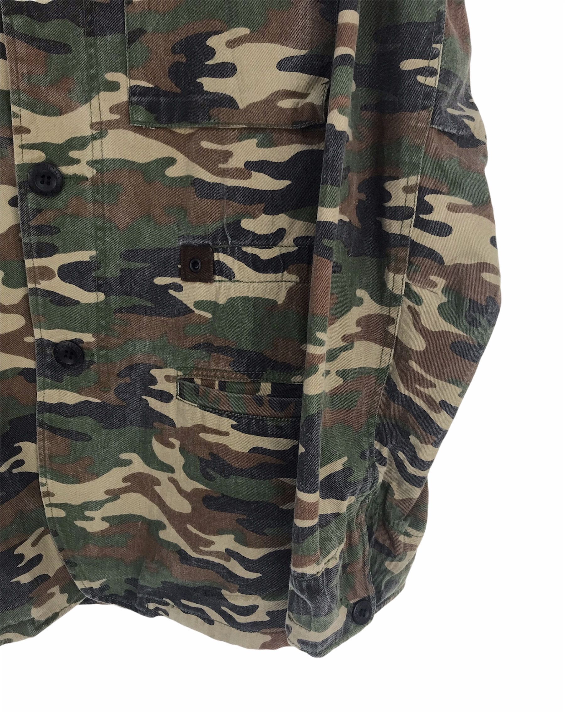 Japanese Brand QUENCH Camouflaged Military Field Jacket Size US L / EU 52-54 / 3 - 11 Thumbnail